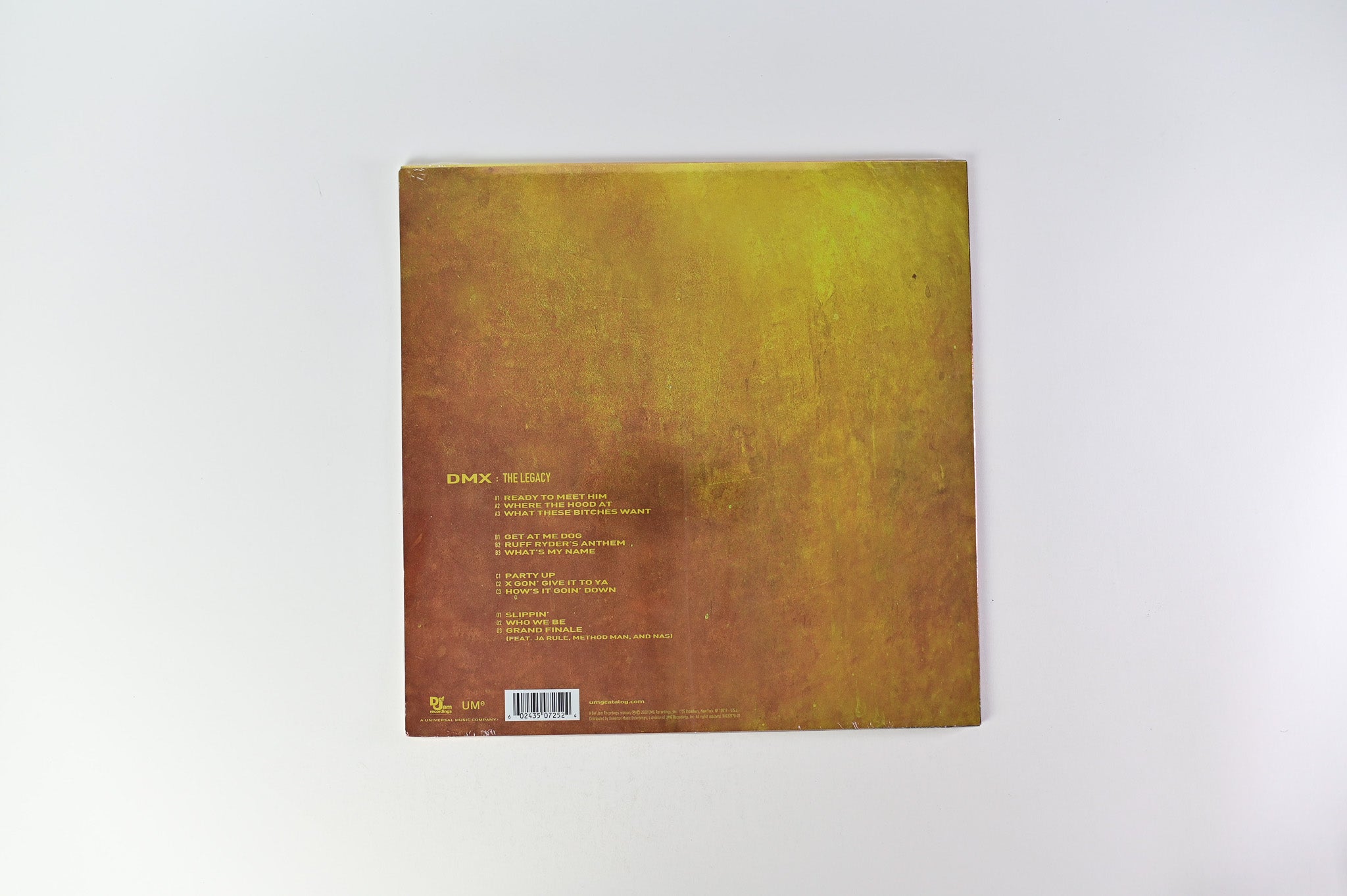 DMX - The Legacy on UMe Red Translucent RSD Black Friday Sealed