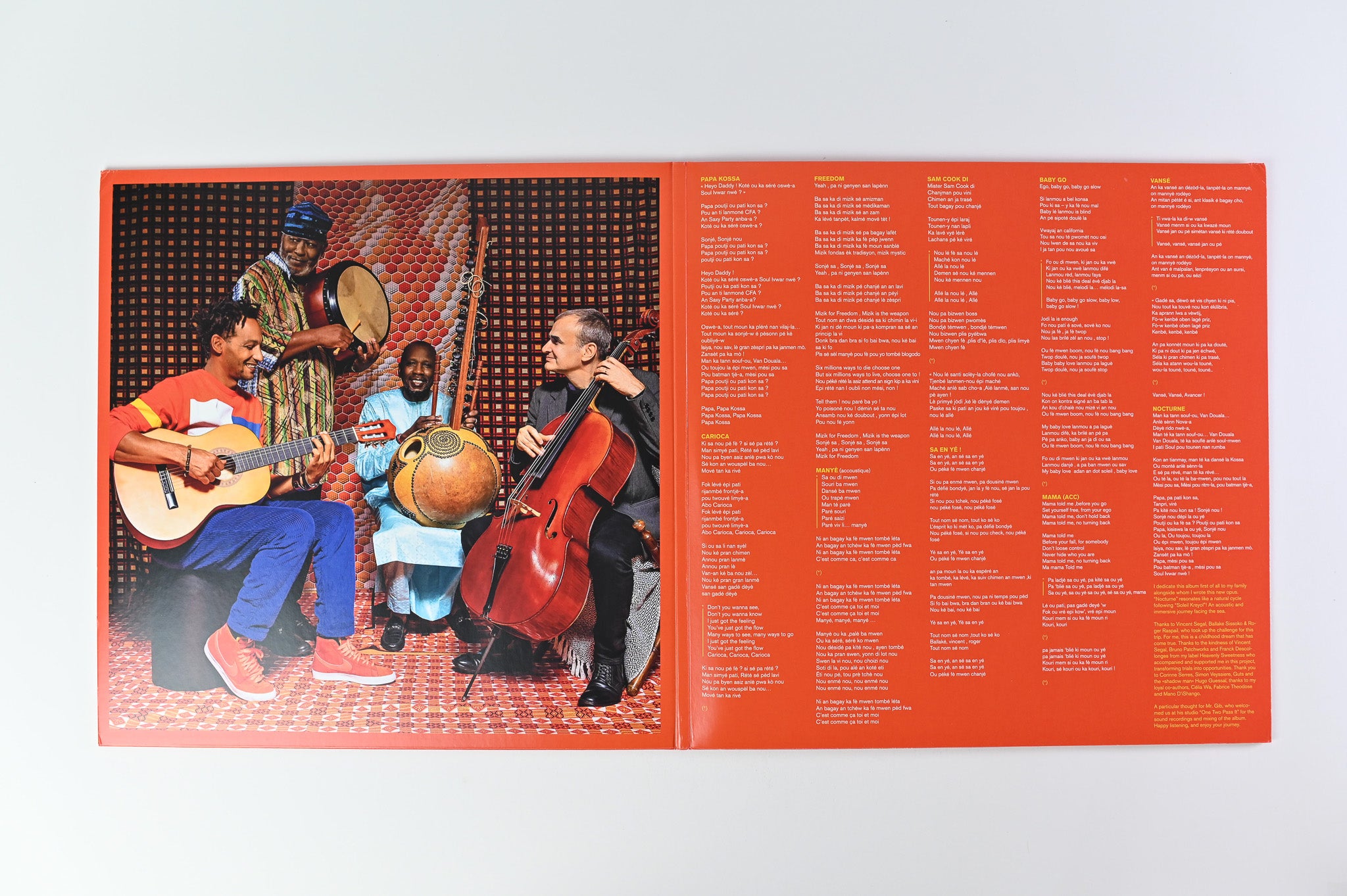 David Walters Vincent Segal Ballaké Sissoko Roger Raspail – Nocturne on Heavenly Sweetness