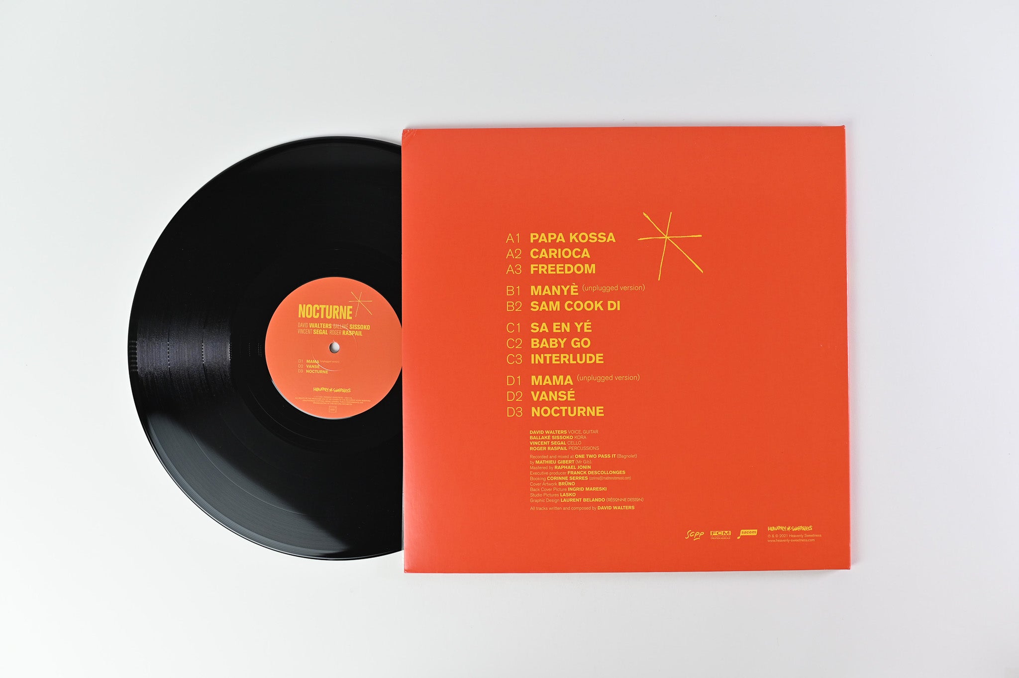 David Walters Vincent Segal Ballaké Sissoko Roger Raspail – Nocturne on Heavenly Sweetness