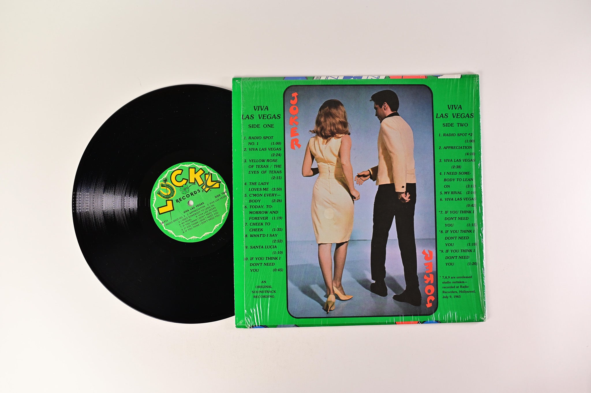 Elvis Presley - Viva Las Vegas on Lucky Unofficial Release