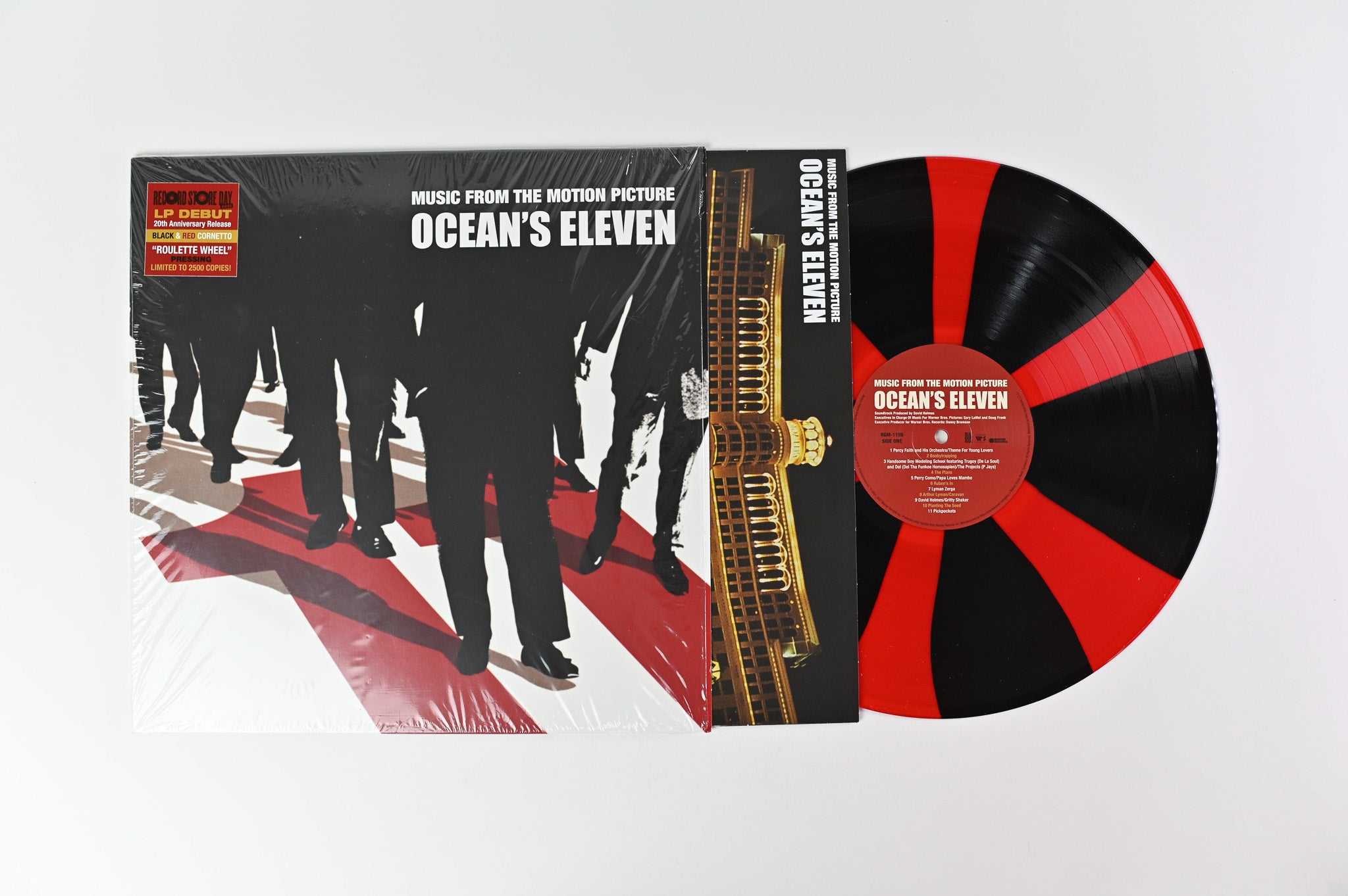 Various - Music From The Motion Picture Ocean's Eleven on Real Gone Red / Black RSD 2021 Ltd Reissue