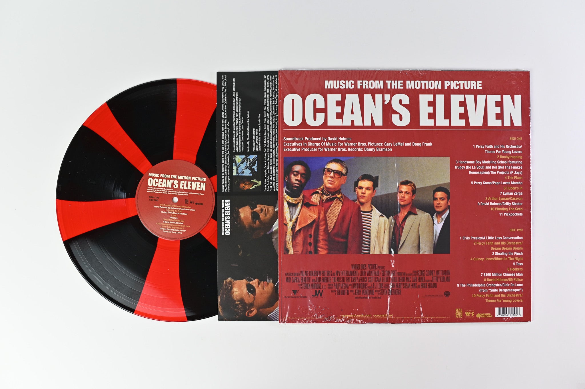 Various - Music From The Motion Picture Ocean's Eleven on Real Gone Red / Black RSD 2021 Ltd Reissue