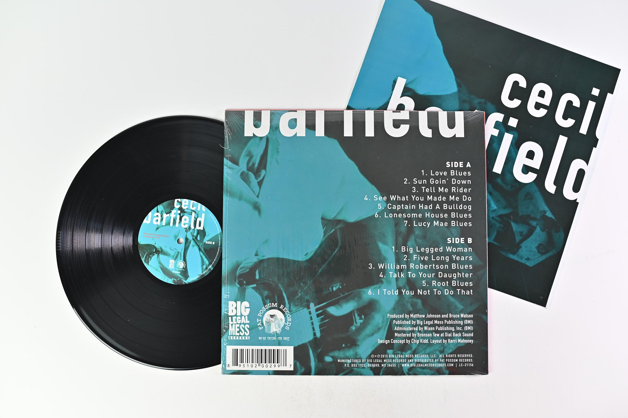 Cecil Barfield - The George Mitchell Collection on Big Legal Mass Records Reissue