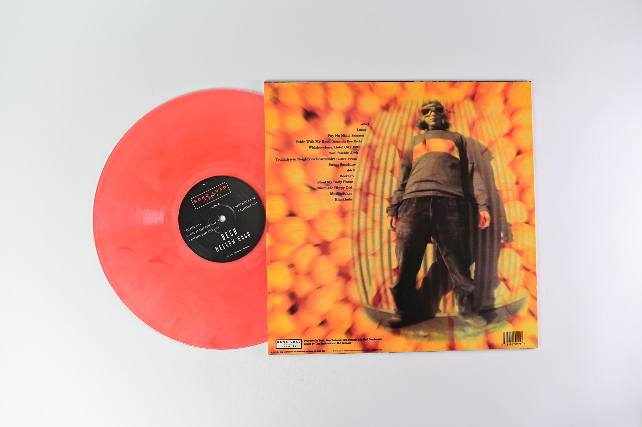 Beck - Mellow Gold on Bong Load Pink Translucent Unofficial