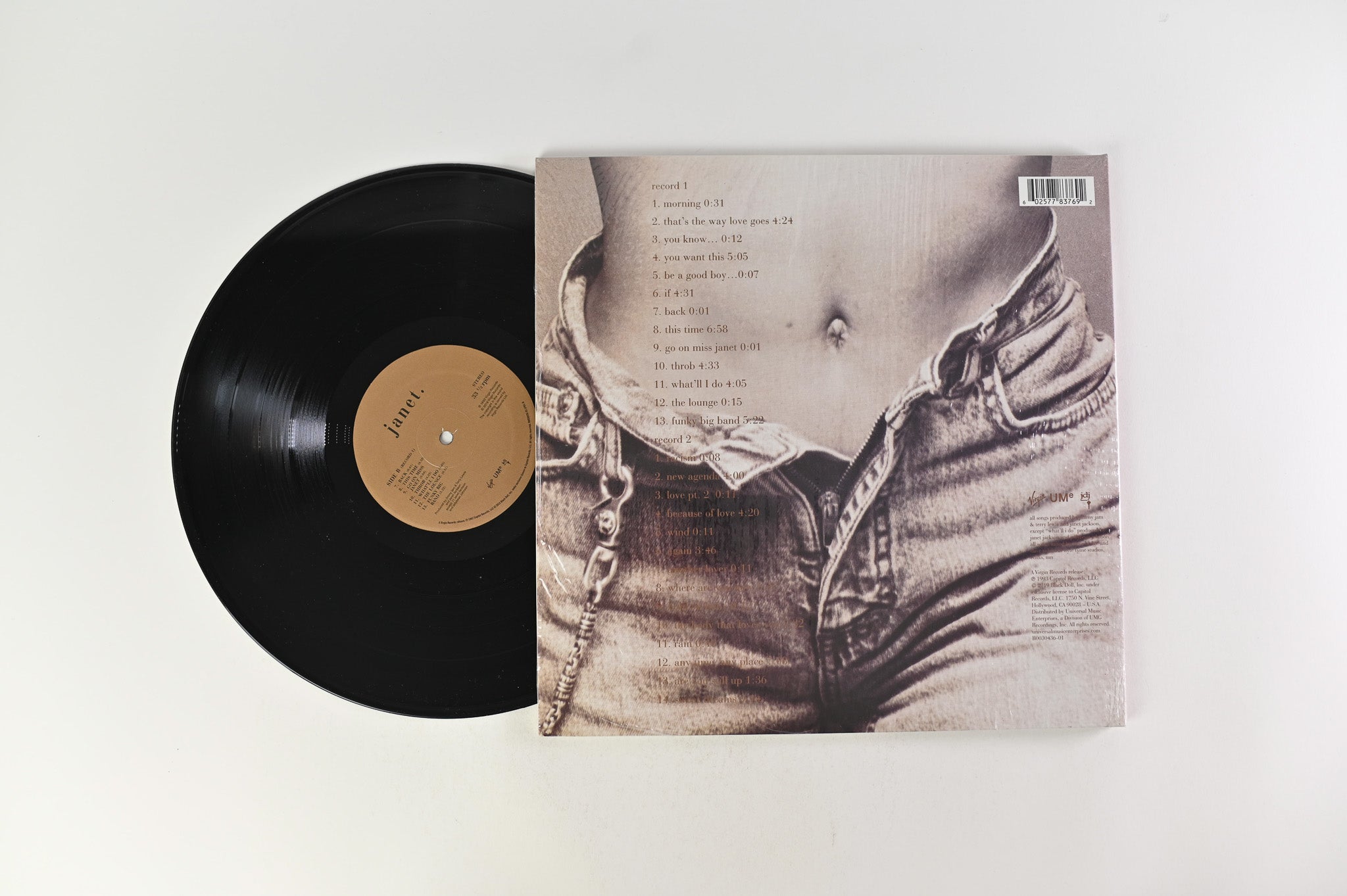 Janet Jackson - Janet. on Virgin Reissue