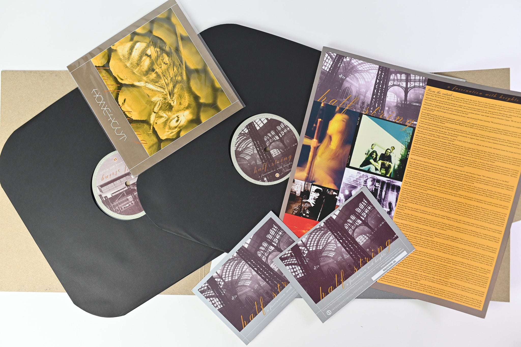 Half String - A Fascination With Heights on Independent Project Ltd Numbered
