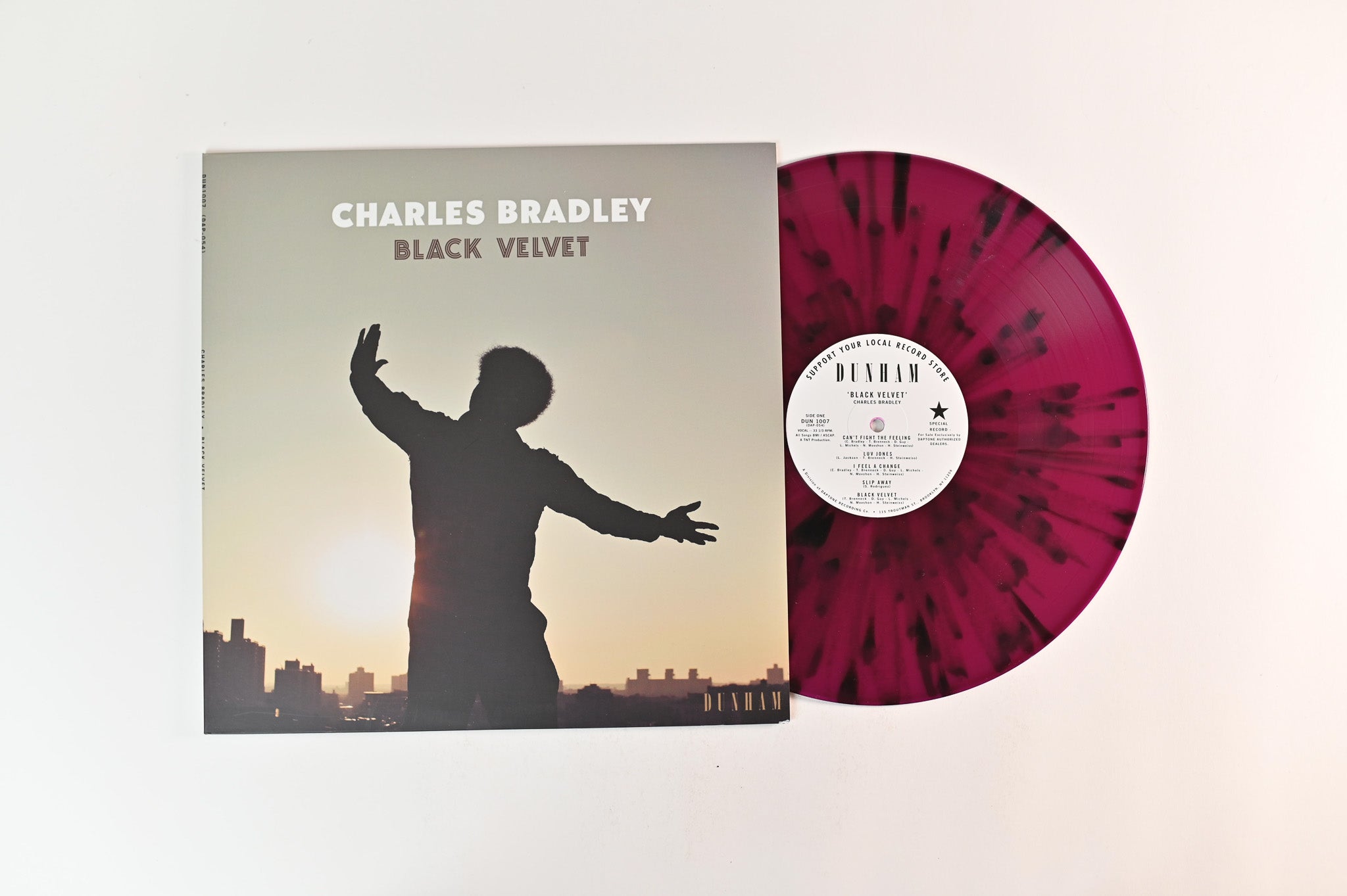 Charles Bradley - Black Velvet on Dunham - Splatter Vinyl