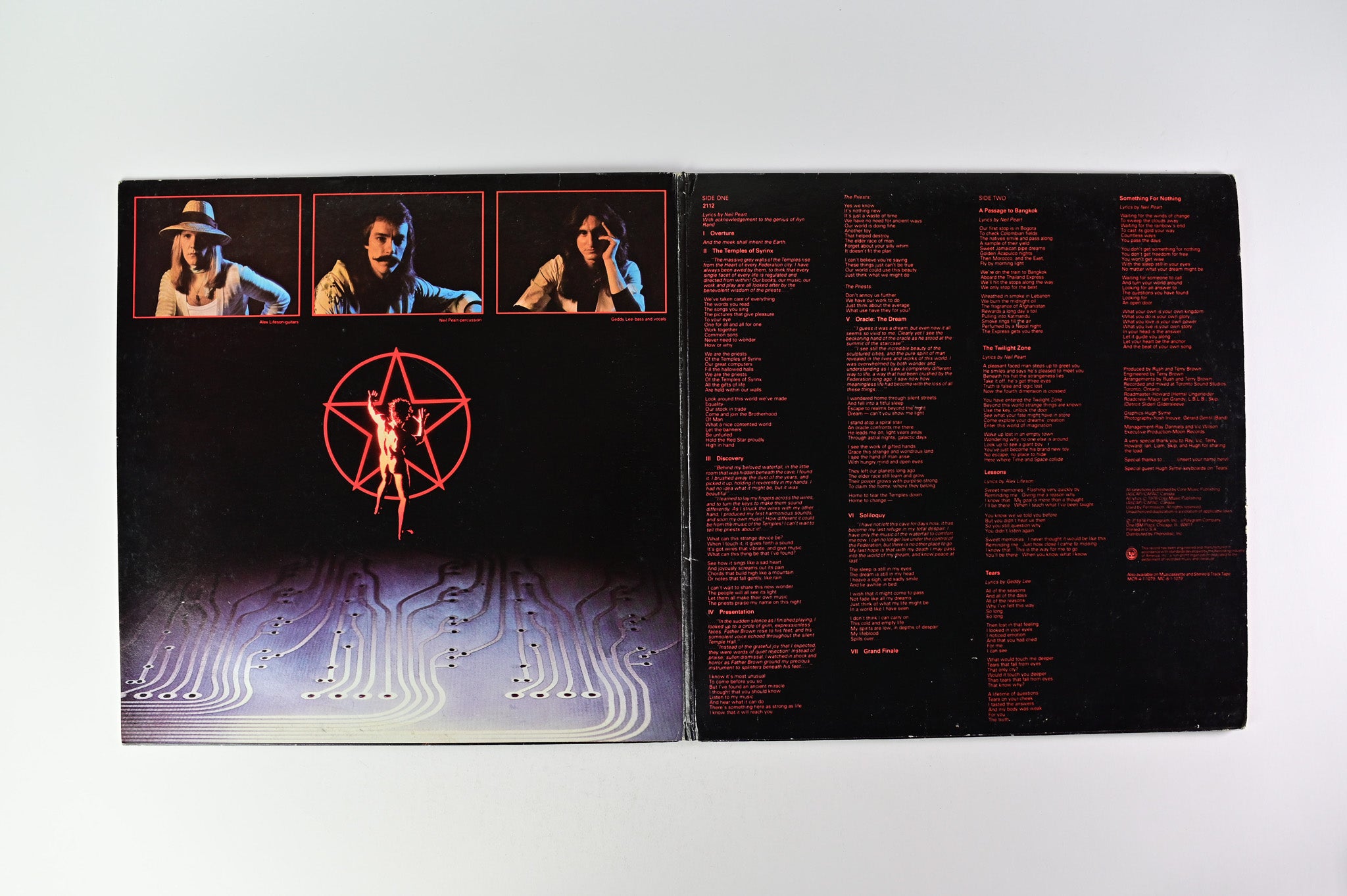 Rush - 2112 on Mercury Reissue