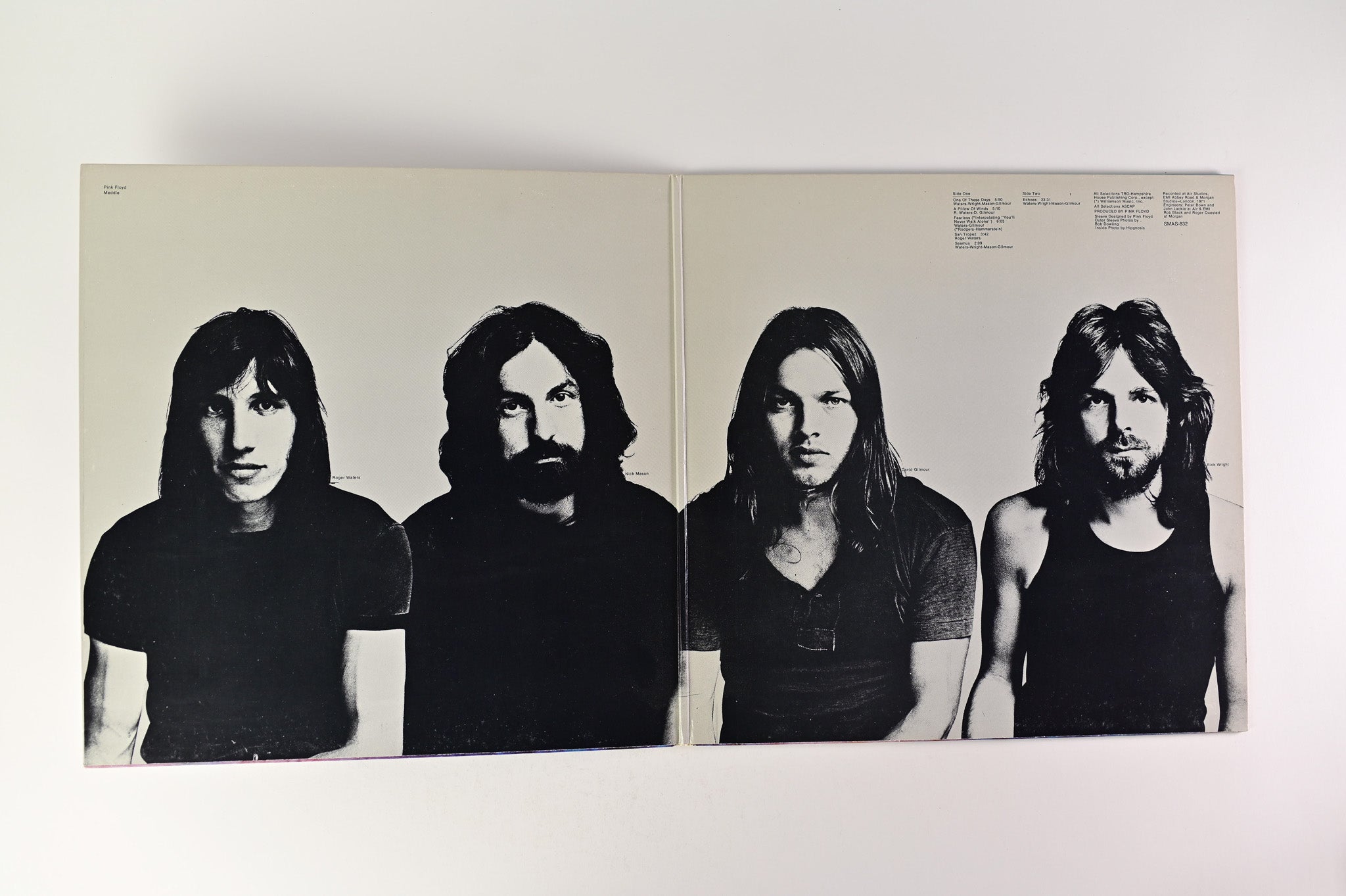 Pink Floyd - Meddle on Capitol '80s Reissue