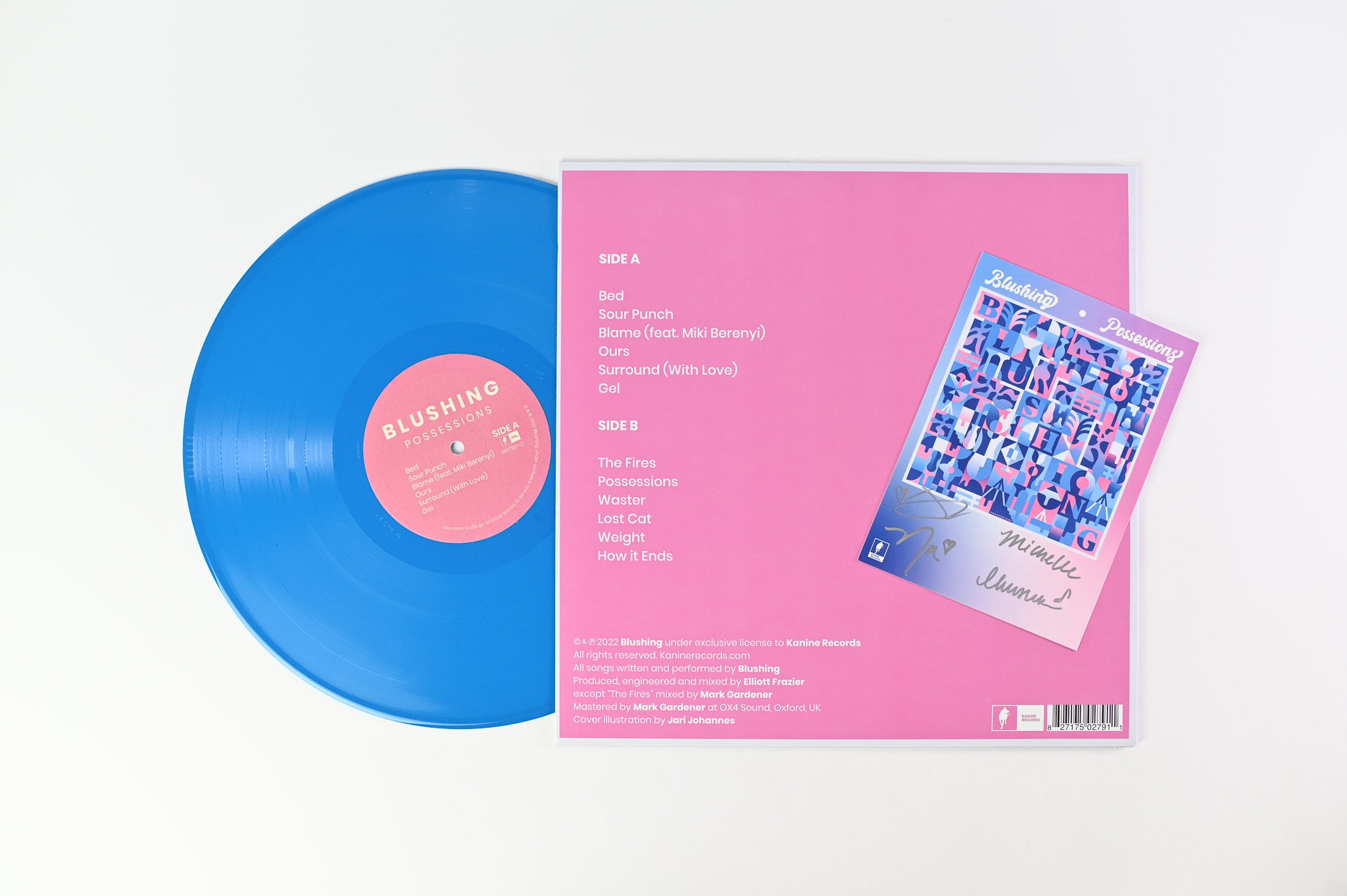 Blushing - Possessions on Canine Ltd Blue