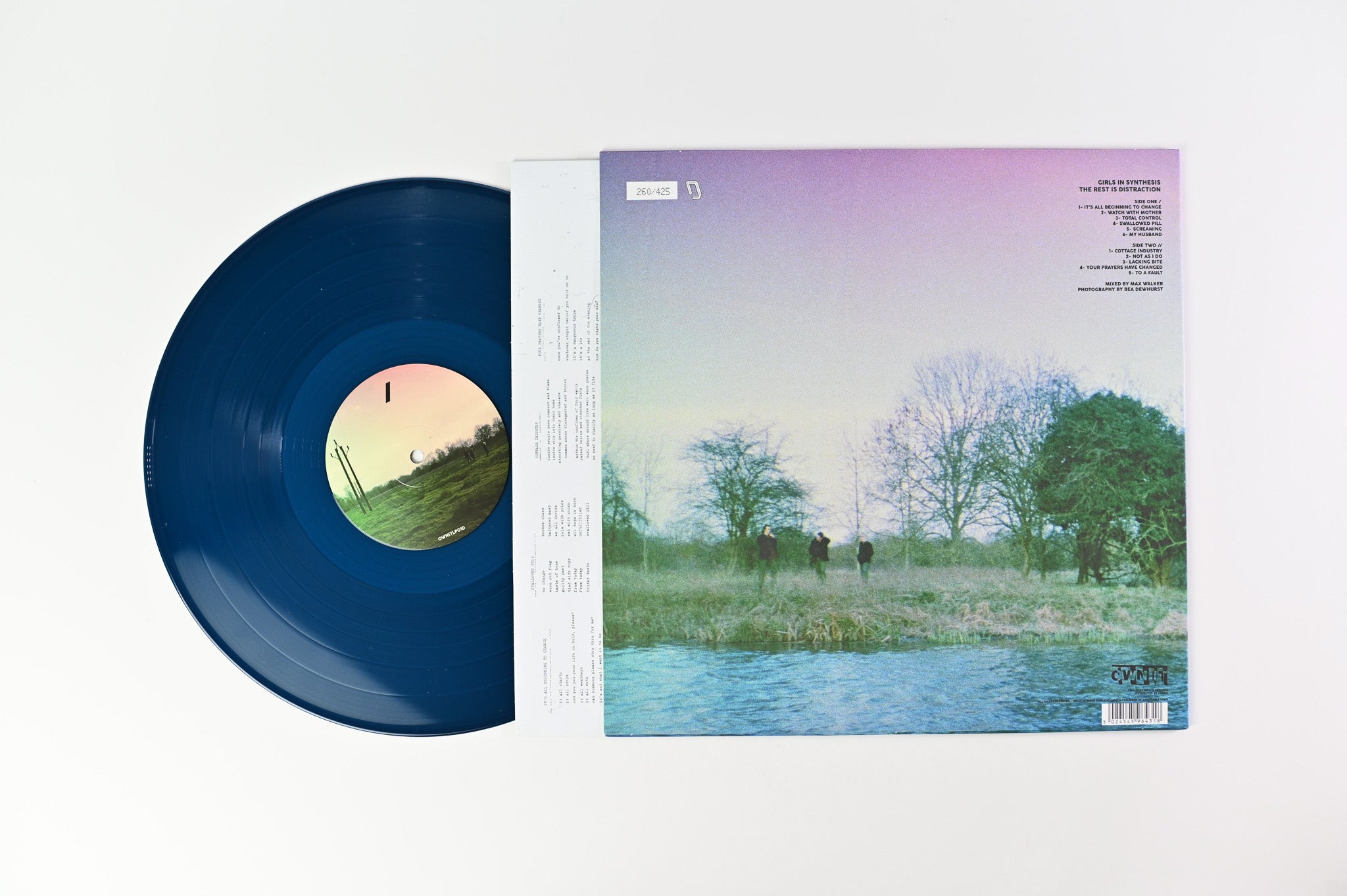 Girls In Synthesis - The Rest Is Distraction on Own It Music - Turquiose Vinyl