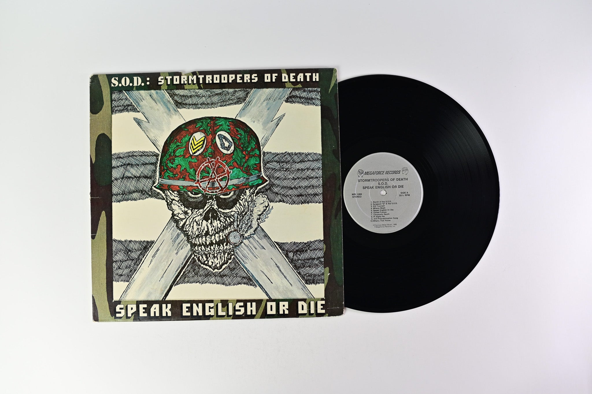 Stormtroopers Of Death - Speak English Or Die on Megaforce