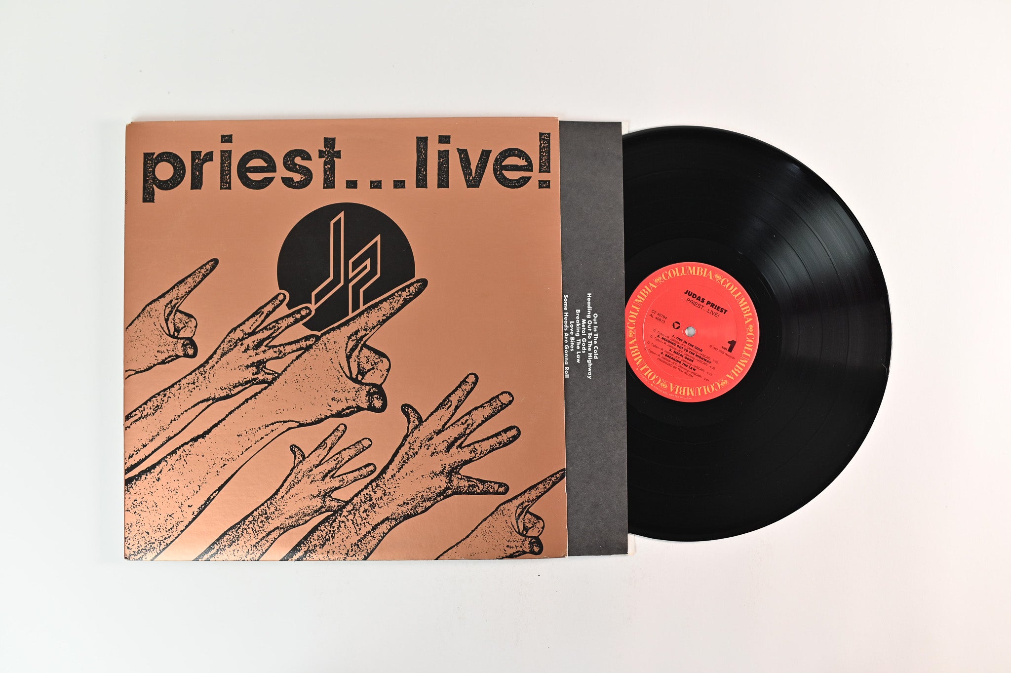 Judas Priest - Priest... Live! on Columbia