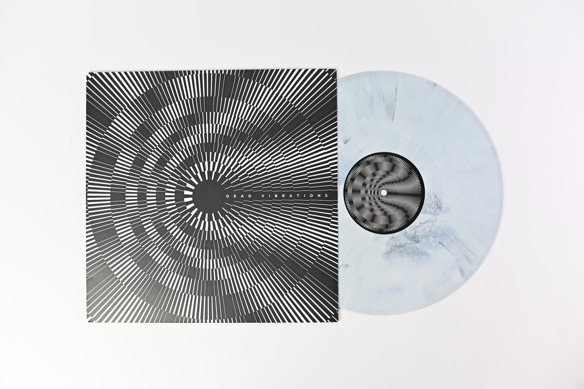 Dead Vibrations - Reflections on Echo Drug Ltd Slate Grey Splatter 12" EP