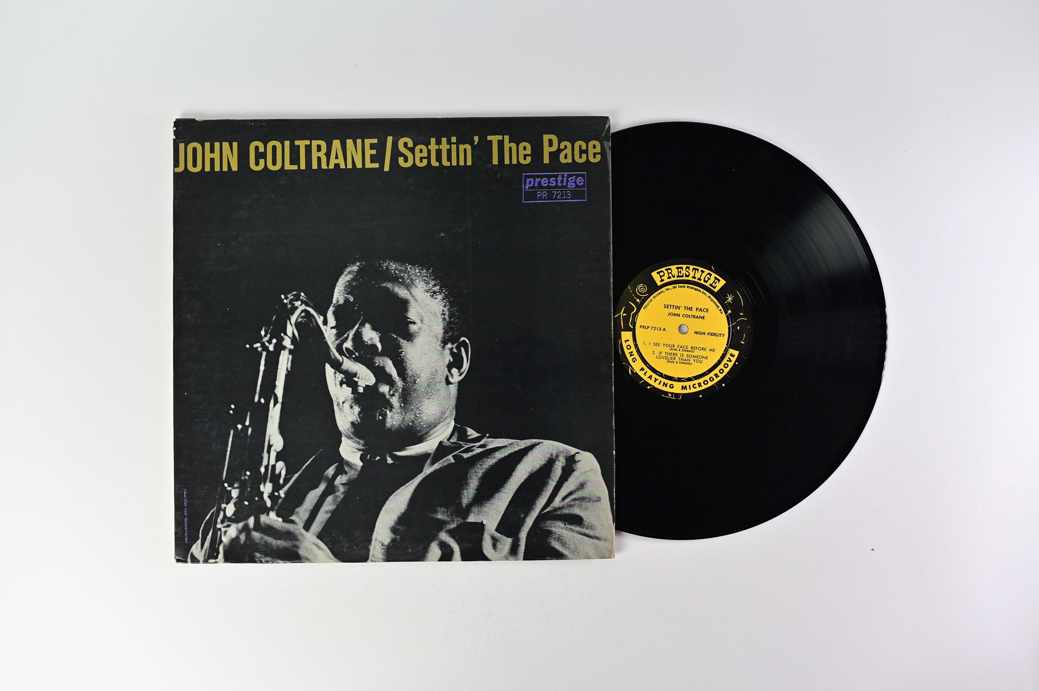 John Coltrane - Settin' The Pace on Prestige Mono