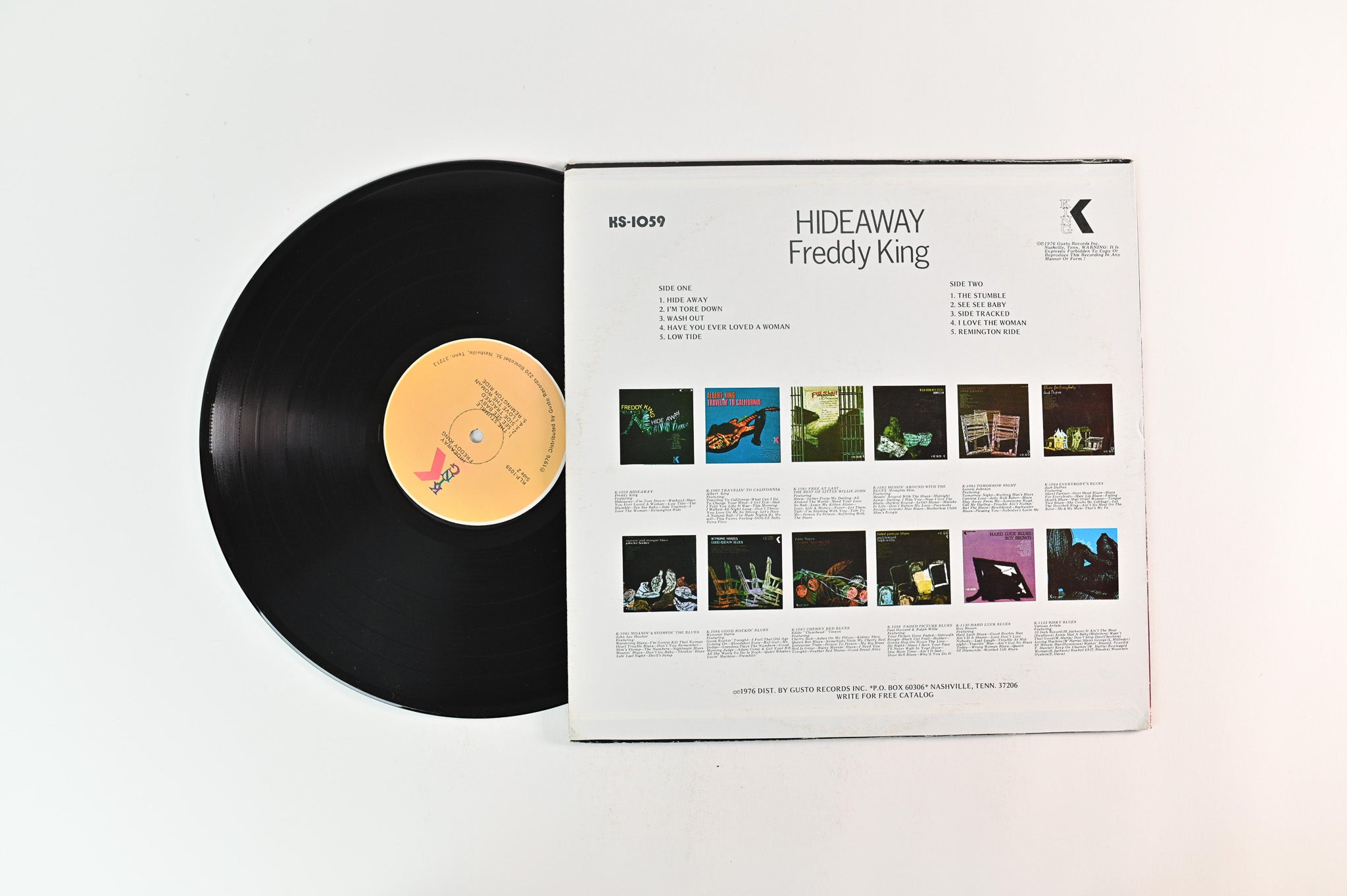 Freddie King - Hide Away on King Records Reissue