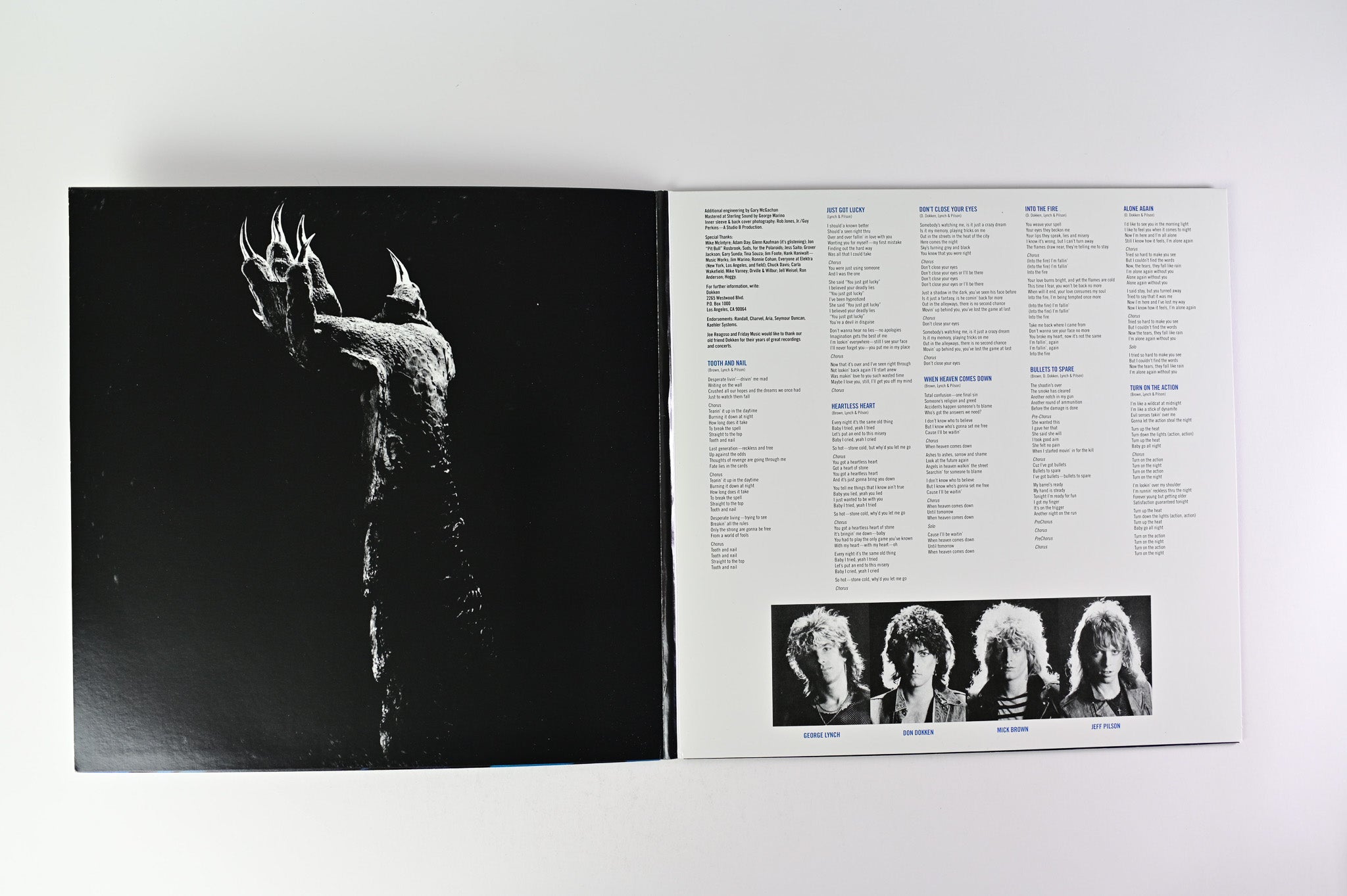 Dokken - Tooth And Nail on Friday Music Remastered Reissue