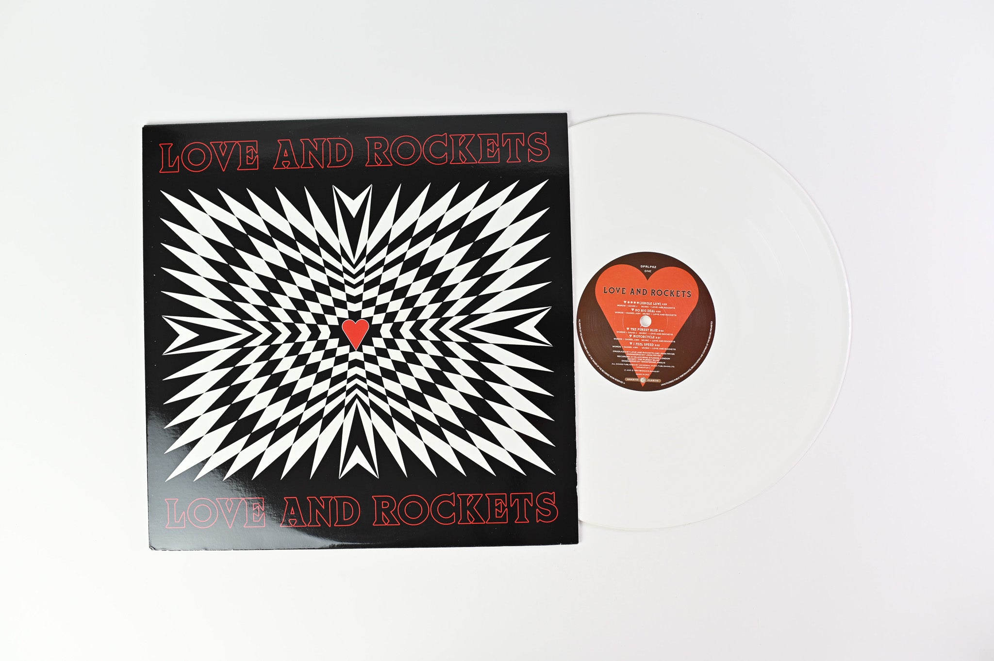 Love And Rockets - Love And Rockets on Drastic Plastic Ltd Numbered White