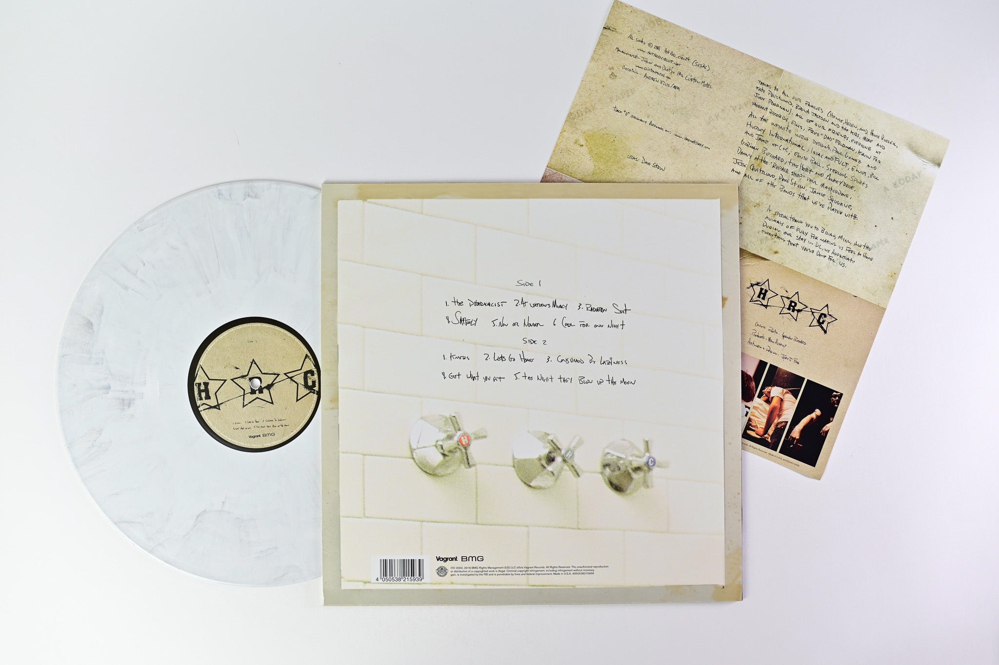 Hot Rod Circuit - Sorry About Tomorrow on Vagrant Ltd White Marble Reissue