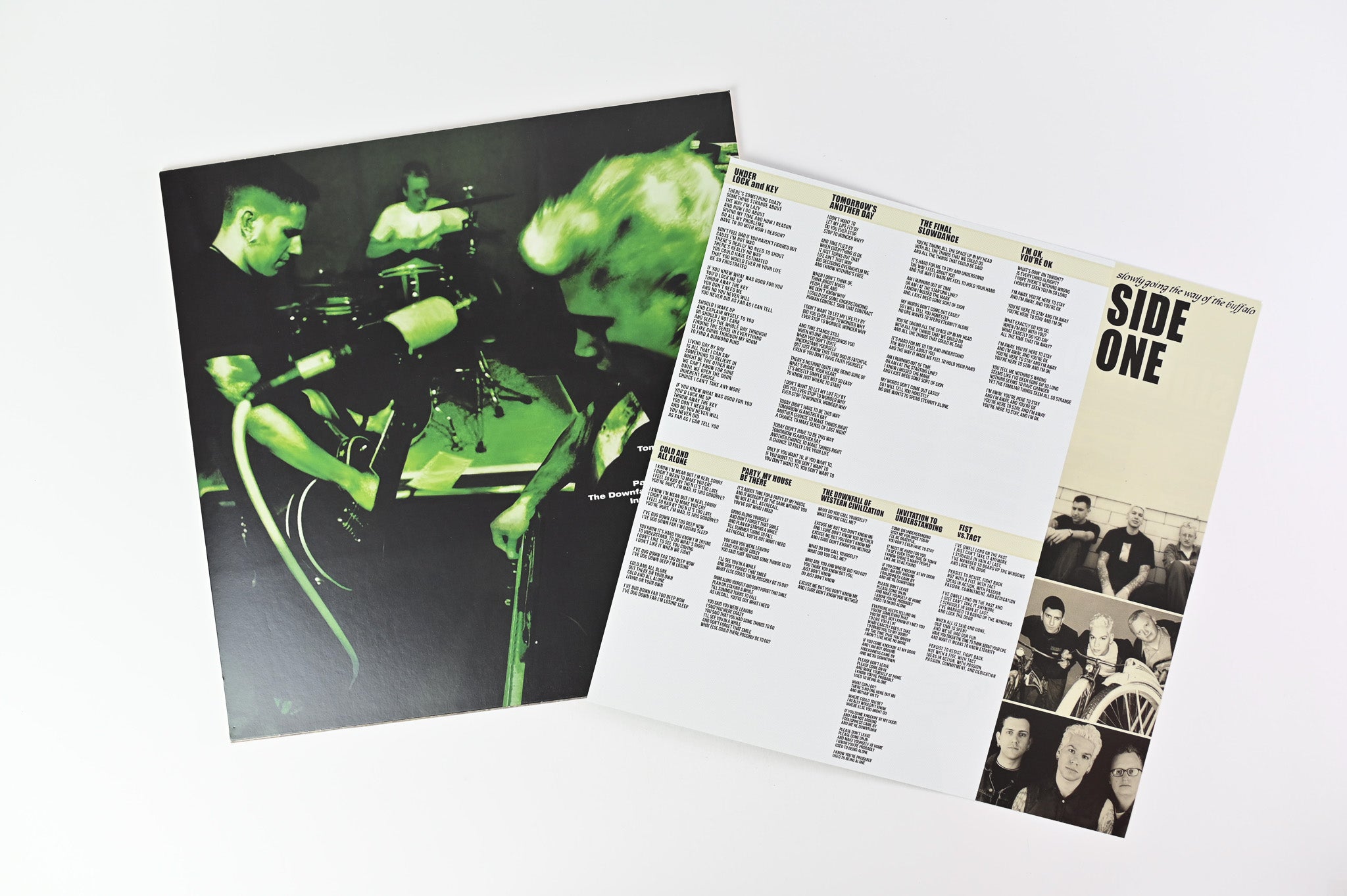 MxPx - Slowly Going The Way Of The Buffalo Ltd Olive Green Reissue