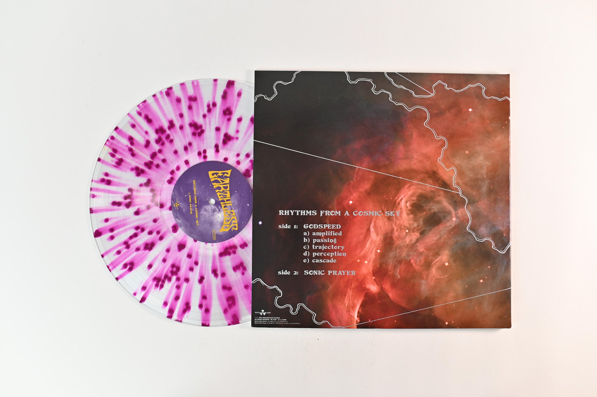 Earthless - Rhythms From A Cosmic Sky on Nuclear Blast America - Splatter Vinyl