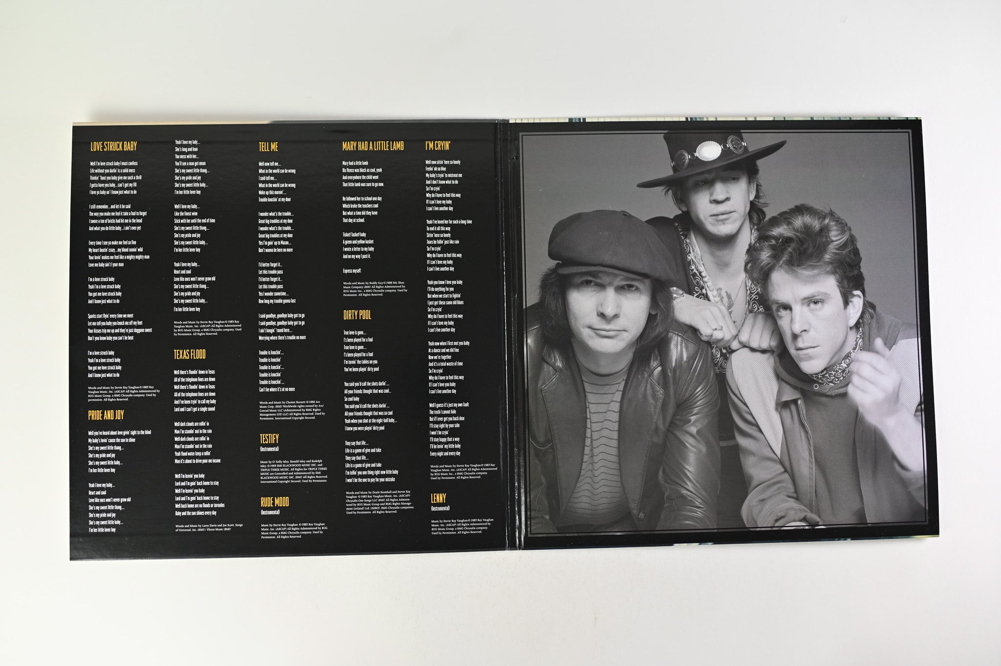 Stevie Ray Vaughan & Double Trouble - Texas Hurricane Analogue Productions 6 LP Ltd Special Edition Box Set