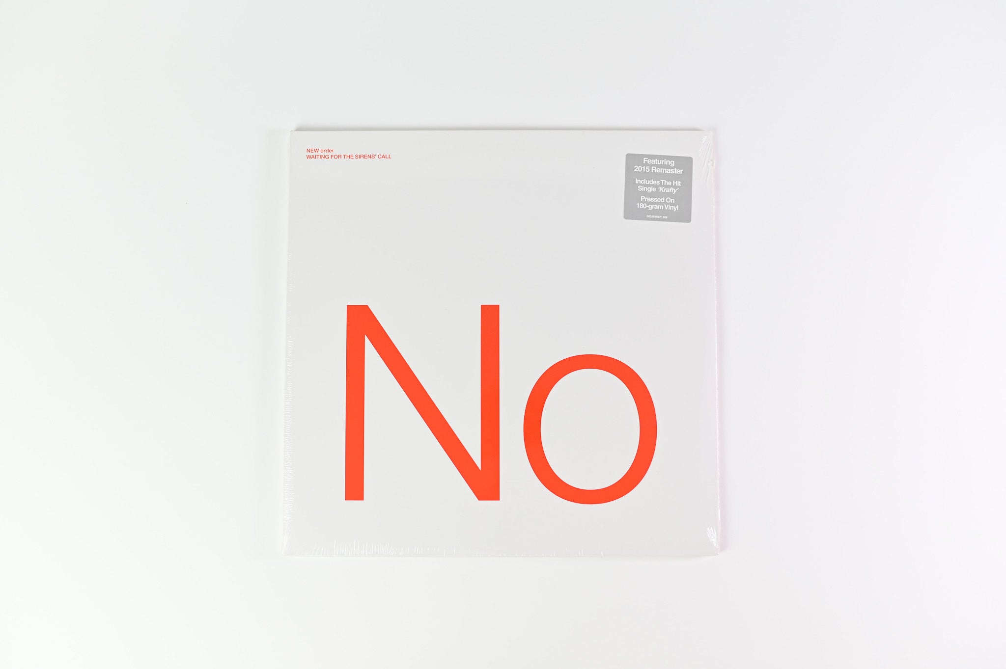 New Order - Waiting For The Sirens' Call on Warner Bros Reissue Sealed