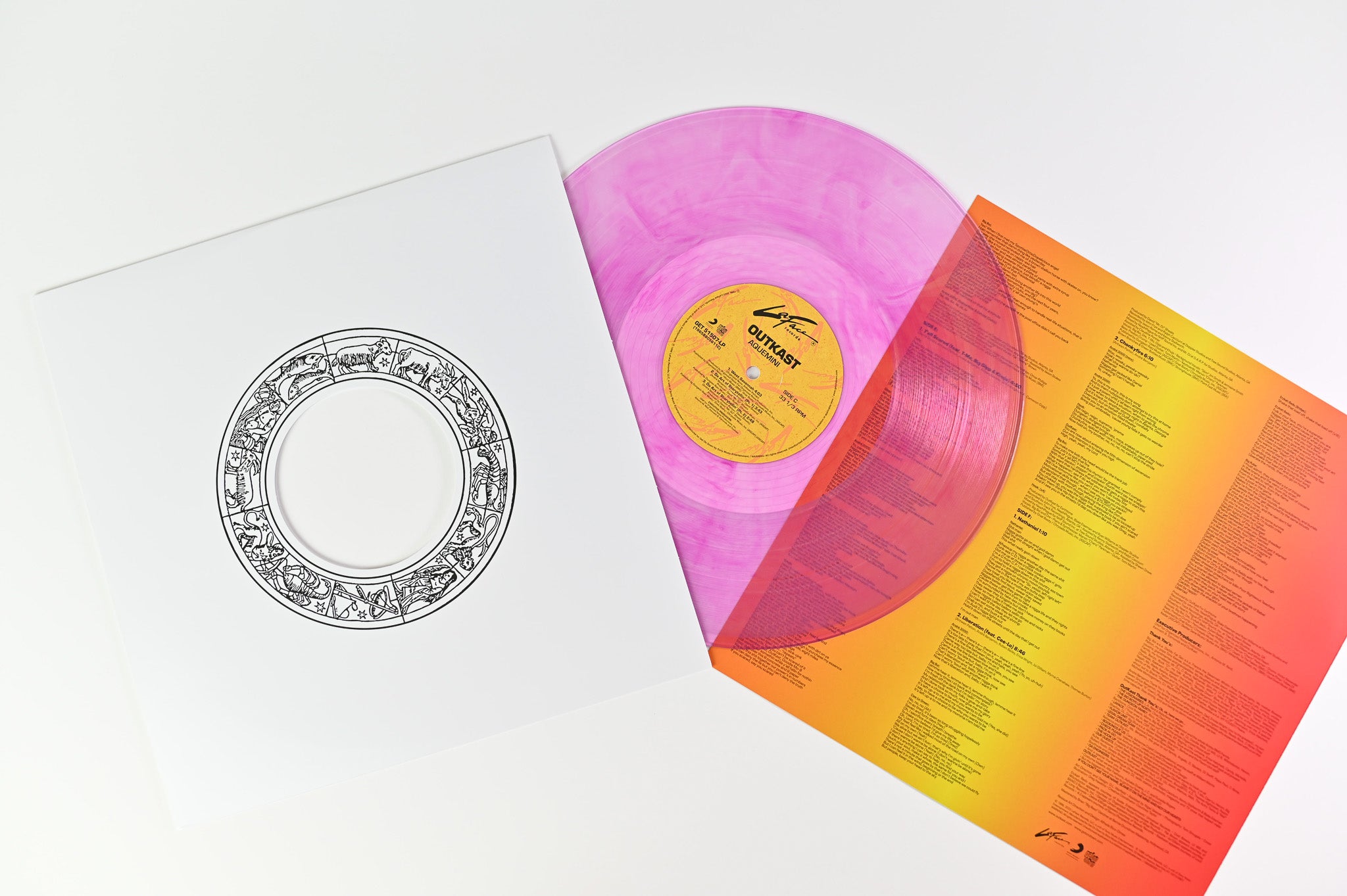 OutKast - Aquemini on LaFace Limited Numbered 25th Anniversary Edition Colored Vinyl Reissue