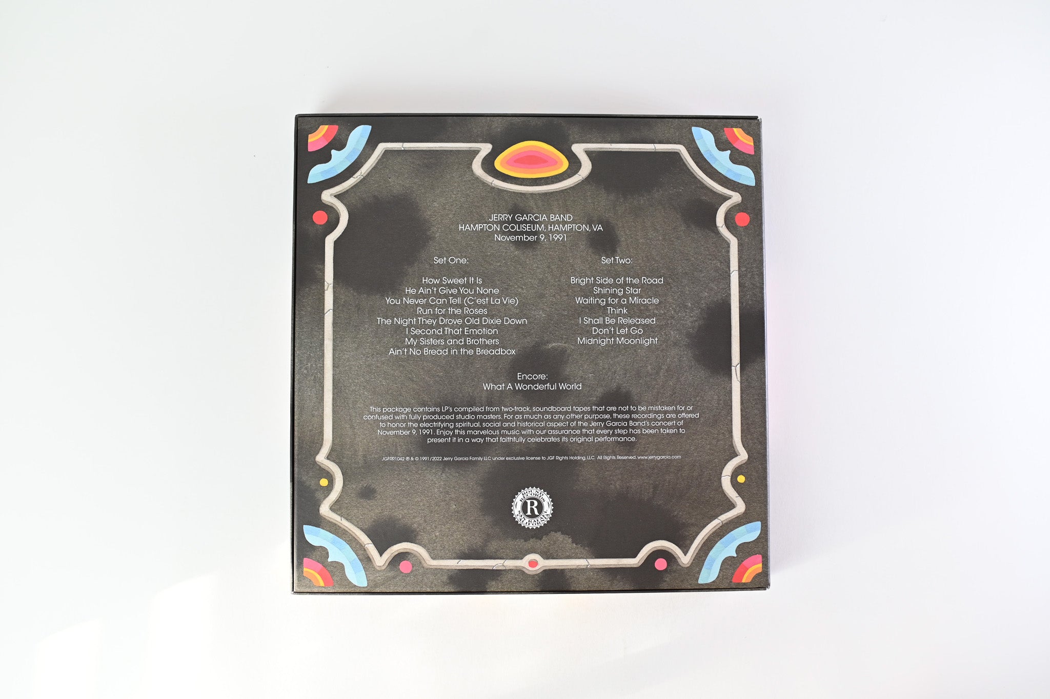 The Jerry Garcia Band - Pure Jerry: Hampton Coliseum Hampton, VA November 9, 1991 on Round RSD BF 2022 Ltd Box Set