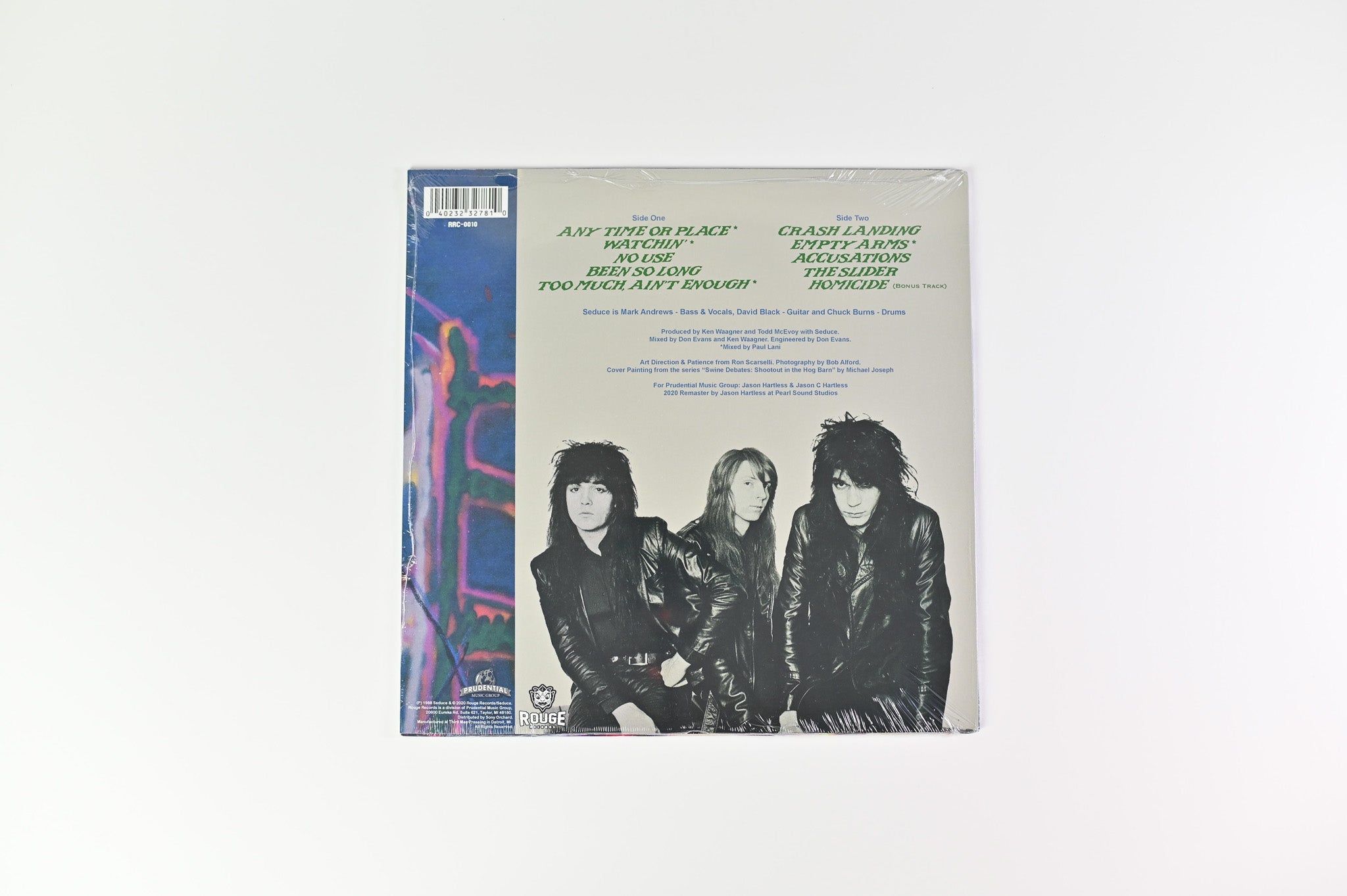 Seduce - Too Much Ain't Enough on Rouge Purple Opaque Reissue Sealed