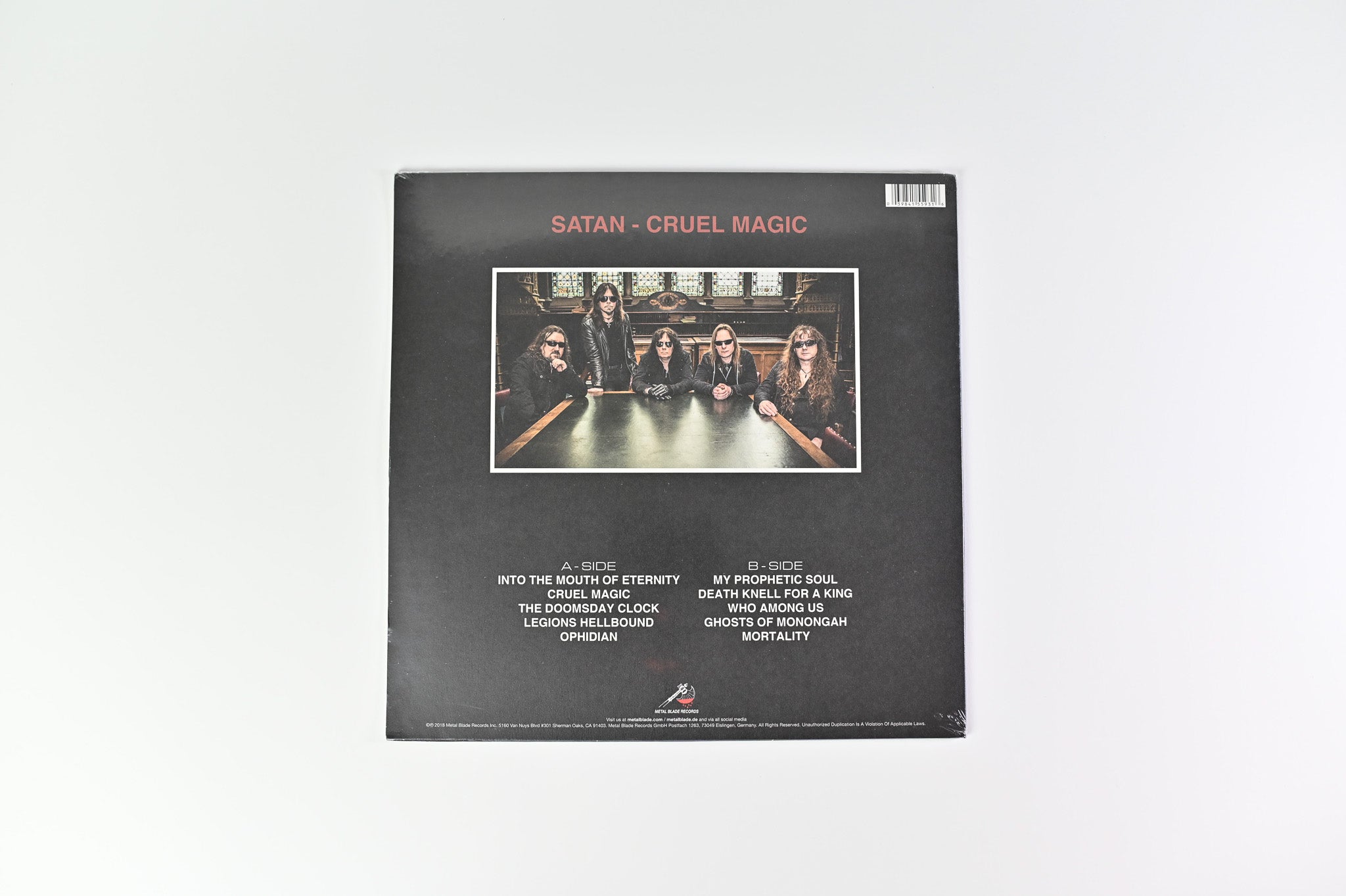 Satan - Cruel Magic on Metal Blade 180 Gram Sealed