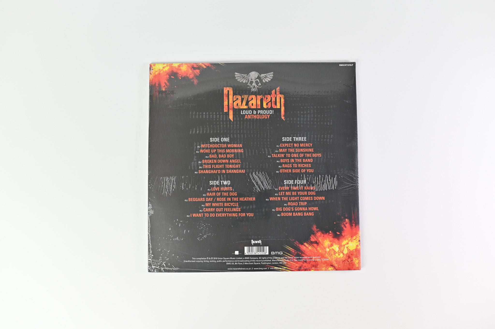 Nazareth - Loud & Proud! Anthology on BMG Red / Orange Vinyl Sealed