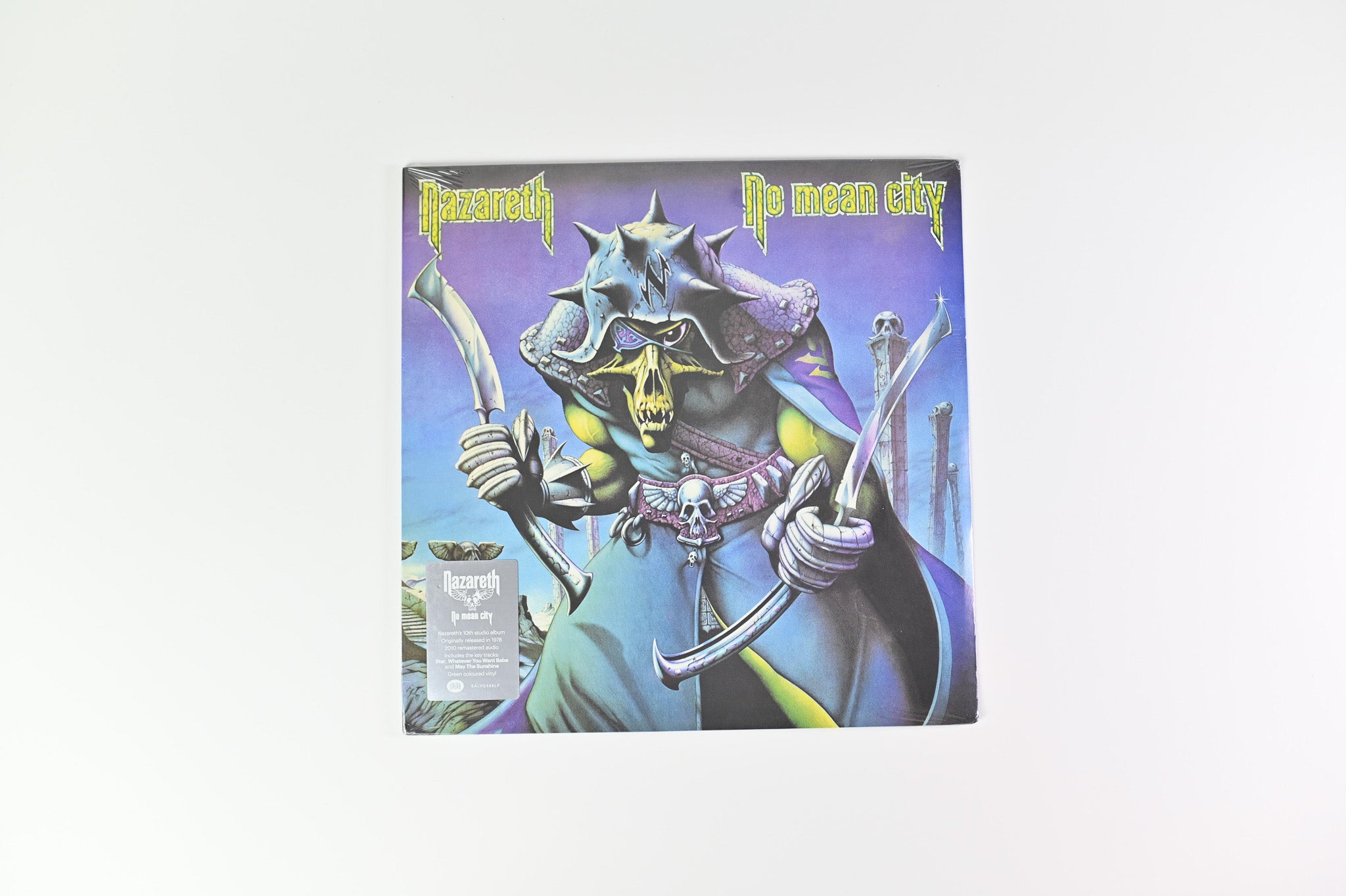 Nazareth - No Mean City on BMG Green Vinyl Reissue Sealed