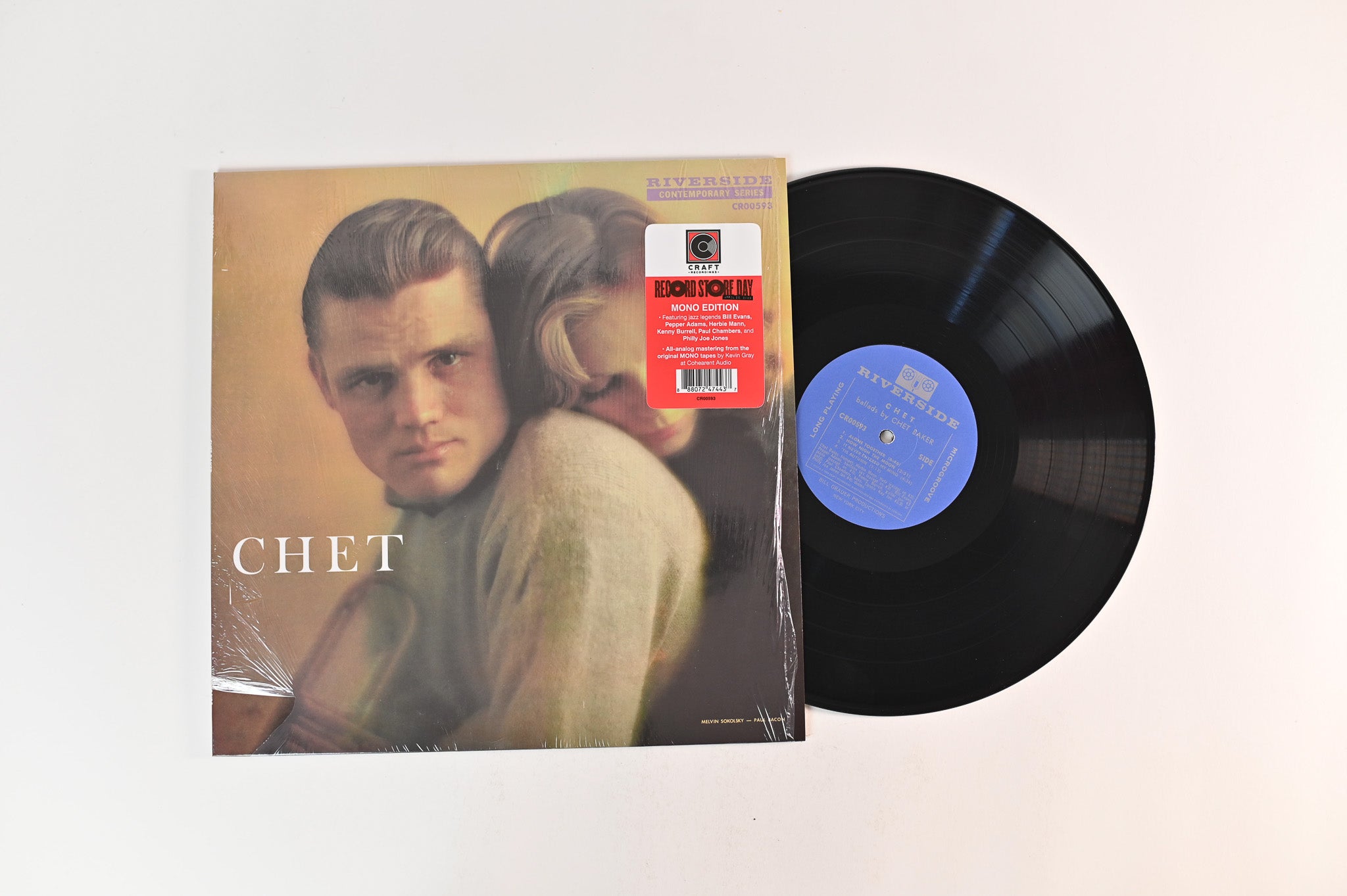 Chet Baker - Chet on Craft Recordings Ltd RSD 2023 Mono 180 Gram Reissue