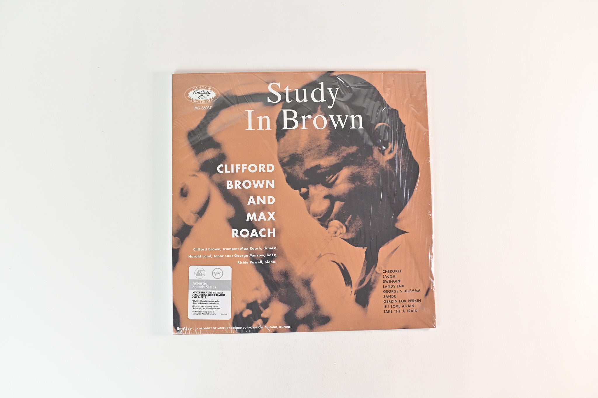 Clifford Brown And Max Roach - Study In Brown on Emarcy Verve Acoustic Sounds Series 180 Gram Reissue