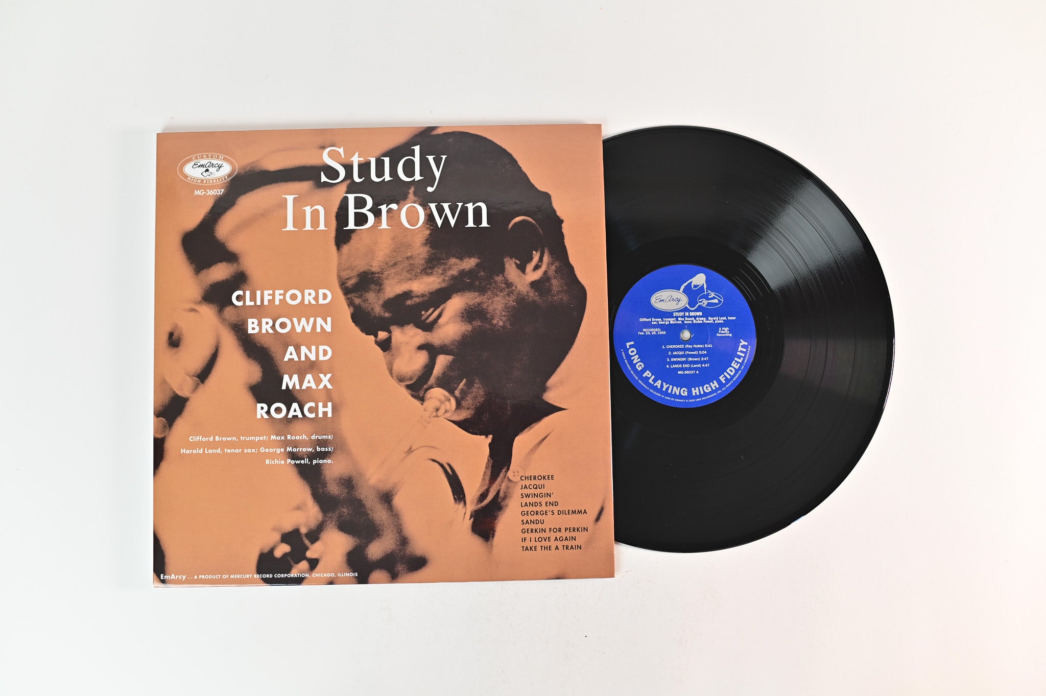 Clifford Brown And Max Roach - Study In Brown on Emarcy Verve Acoustic Sounds Series 180 Gram Reissue