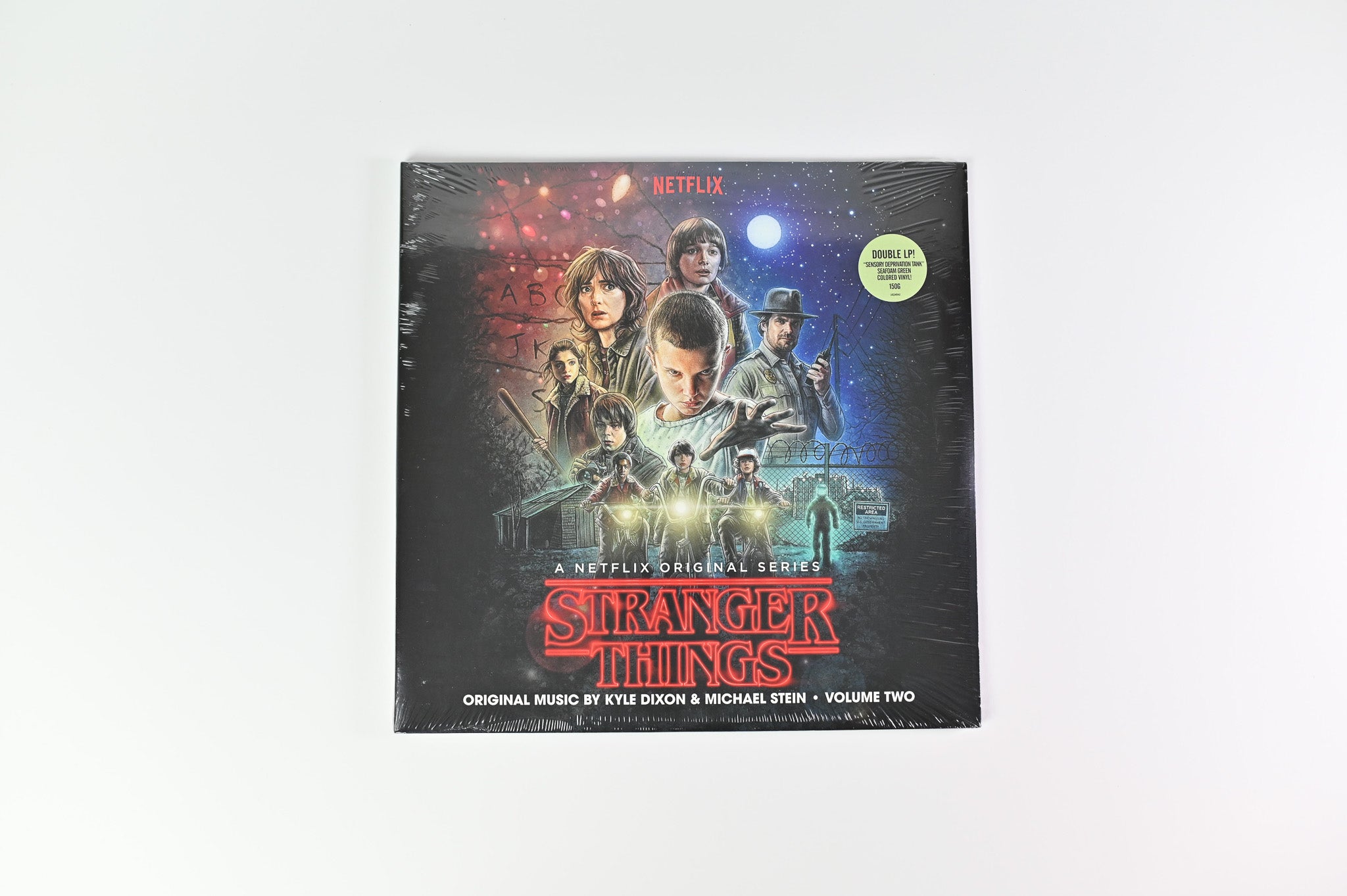 Kyle Dixon - Stranger Things, Vol. 2 (A Netflix Original Series Soundtrack) on Lakeshore Ltd Seafoam Green Sealed