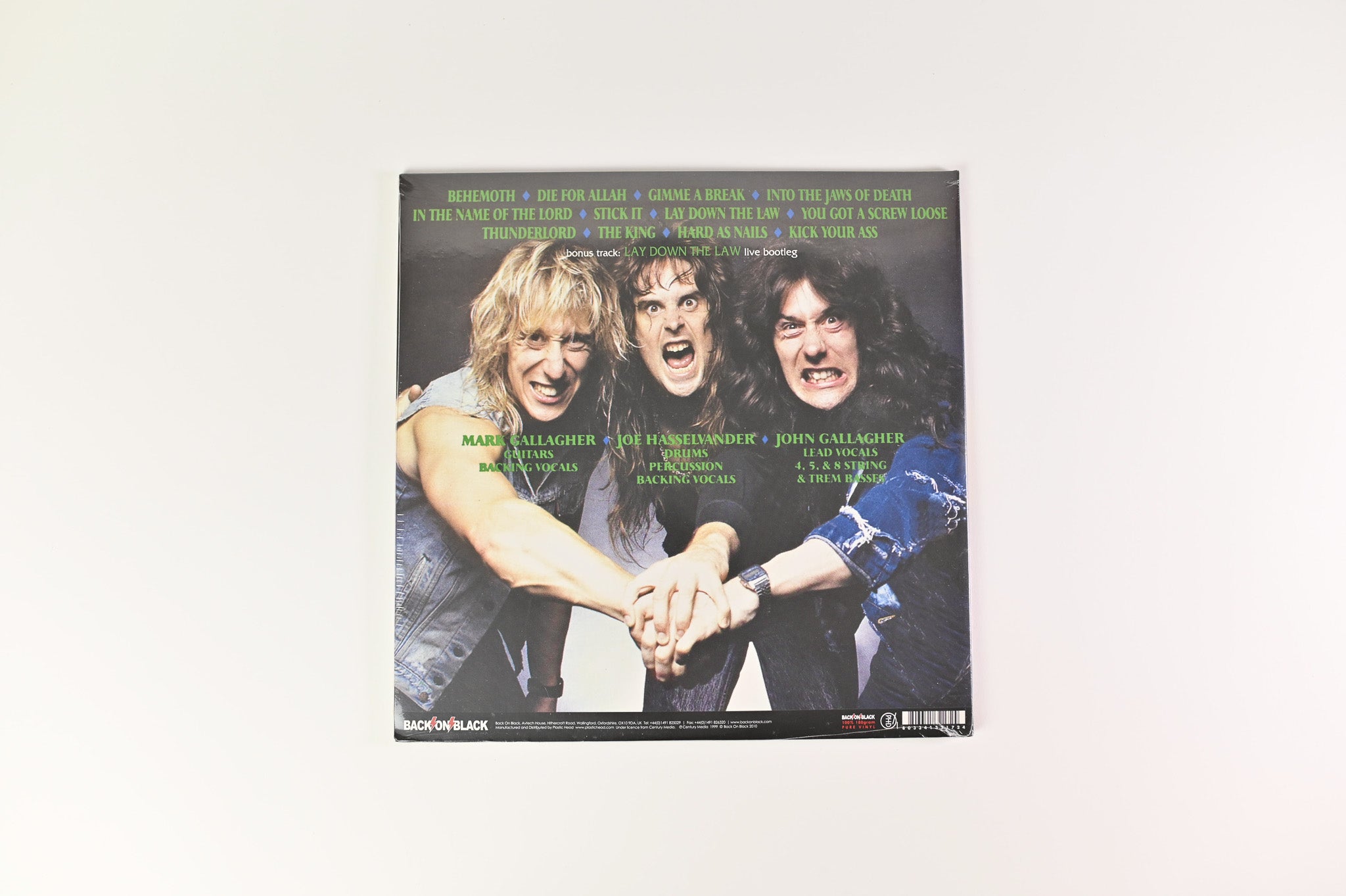 Raven - Nothing Exceeds Like Excess on Back on Black 180 Gram Reissue Sealed