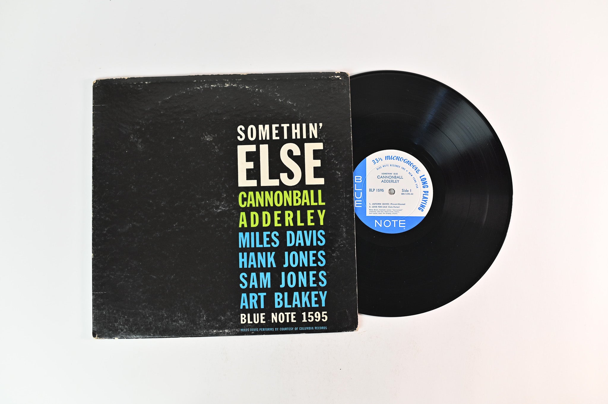 Cannonball Adderley - Somethin' Else on Blue Note NY USA Mono Deep Groove Repress