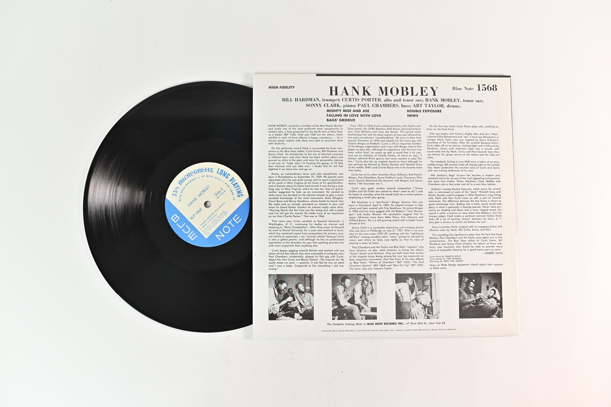 Hank Mobley - Hank Mobley on Blue Note Classic Records 200 Gram Quiex Reissue