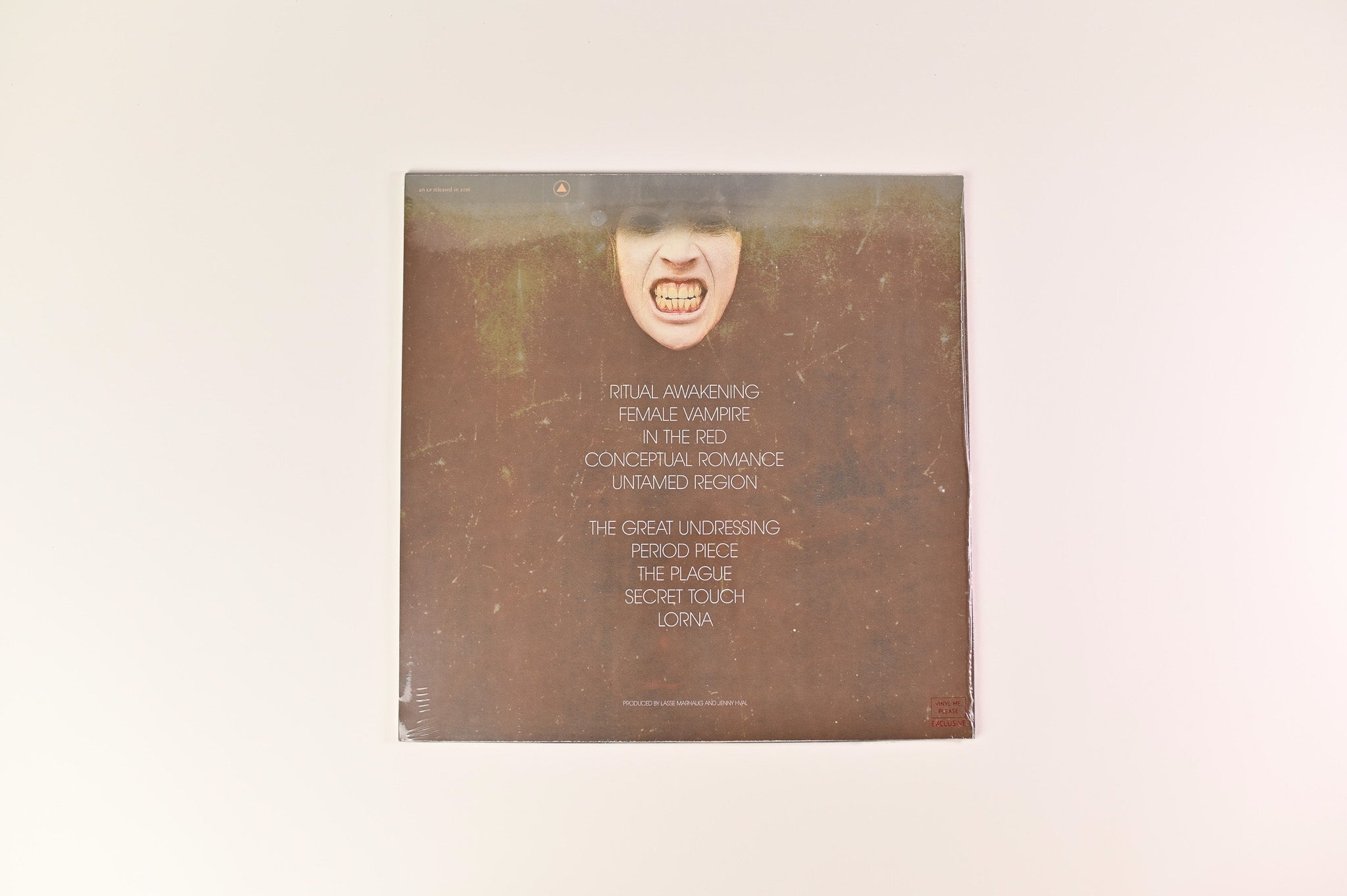 Jenny Hval - Blood Bitch on Sacred Bones Vinyl Me Please Ltd Clear w/ Pink Swirl Sealed