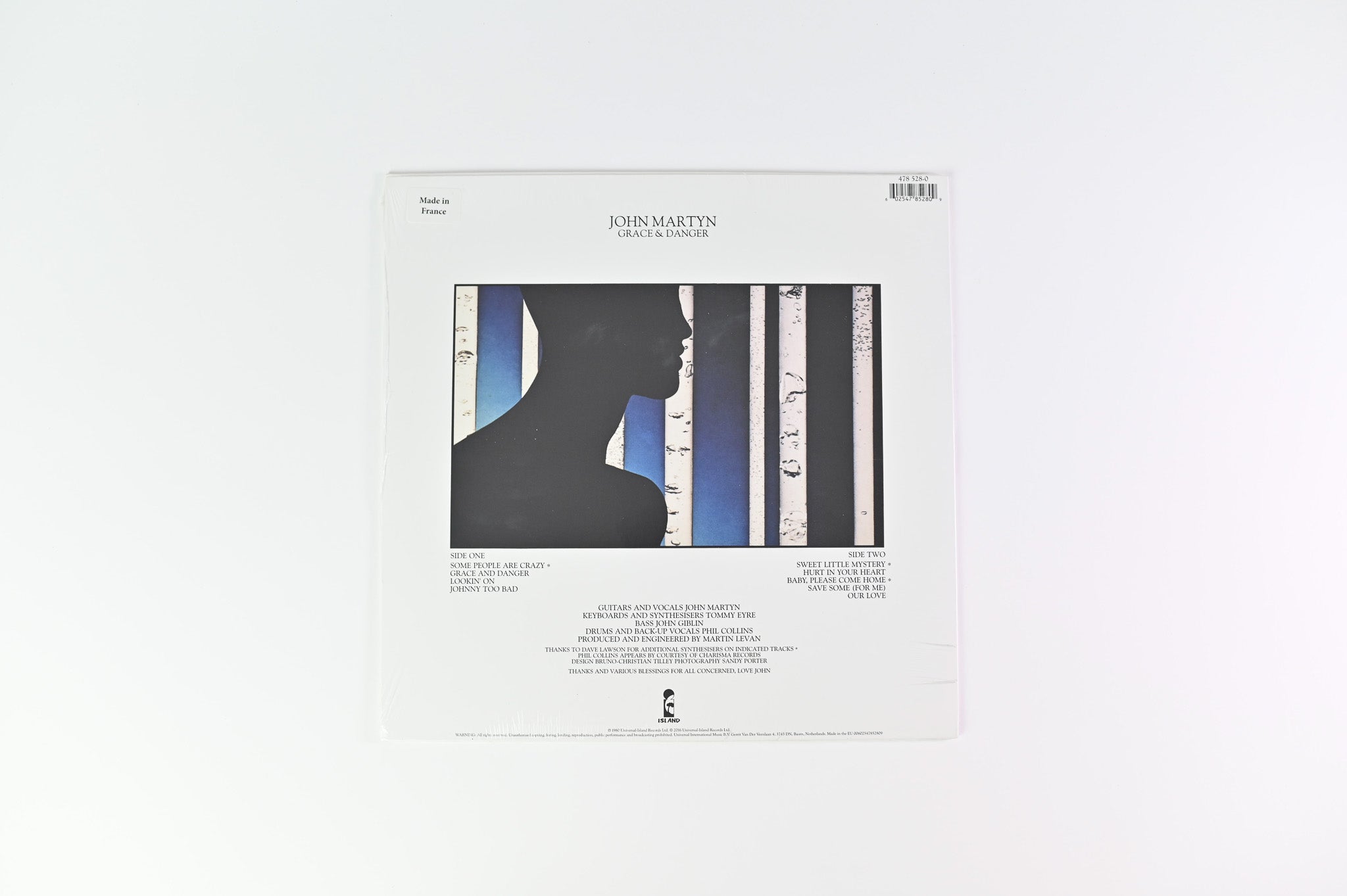 John Martyn - Grace & Danger on Island Reissue Sealed