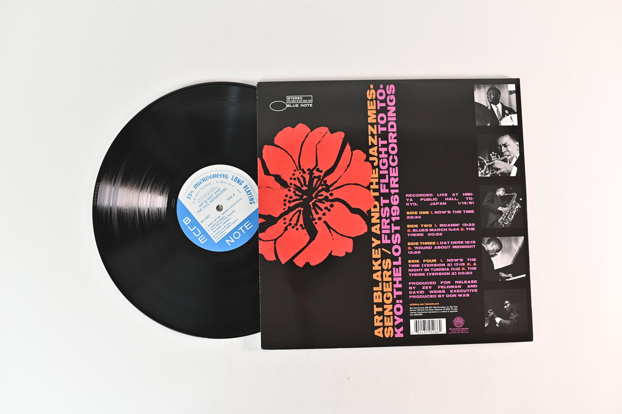 Art Blakey & The Jazz Messengers - First Flight To Tokyo: The Lost 1961 Recordings on Blue Note Ltd Mono 180 Gram