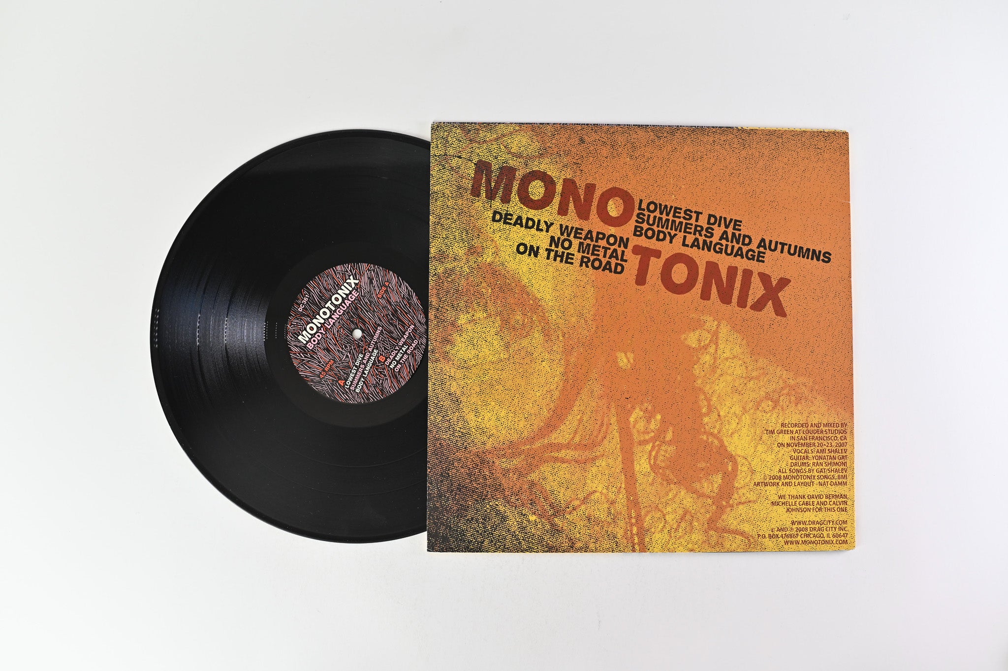 Monotonix - Body Language on Drag City