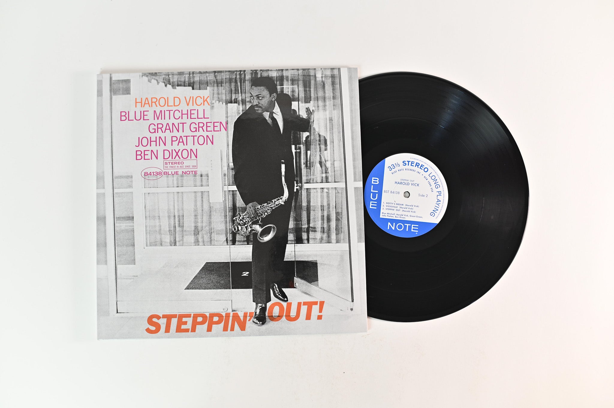 Harold Vick - Steppin' Out! on Blue Note Tone Poet Series Reissue