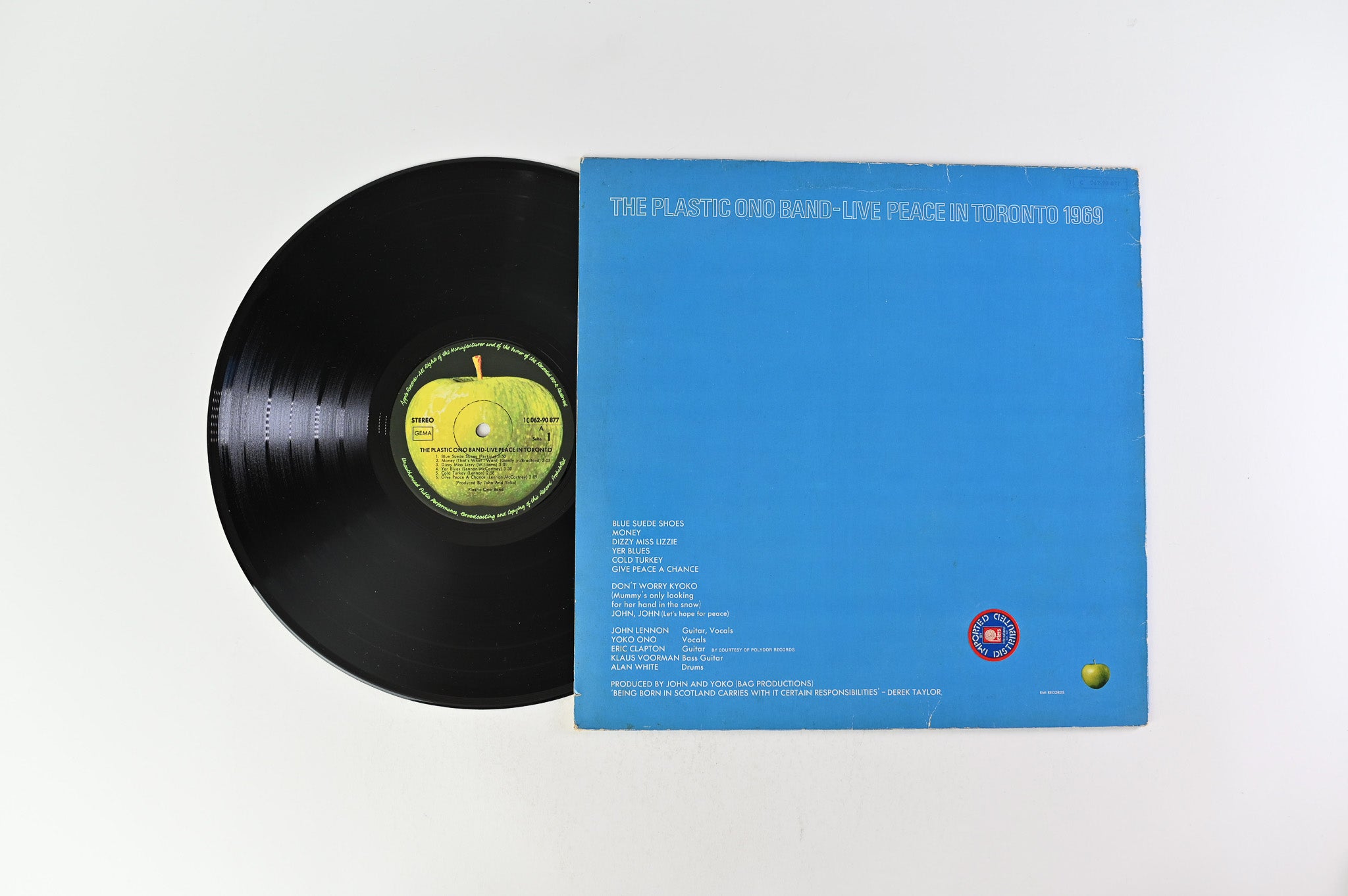 The Plastic Ono Band - Live Peace In Toronto 1969 on Apple Records