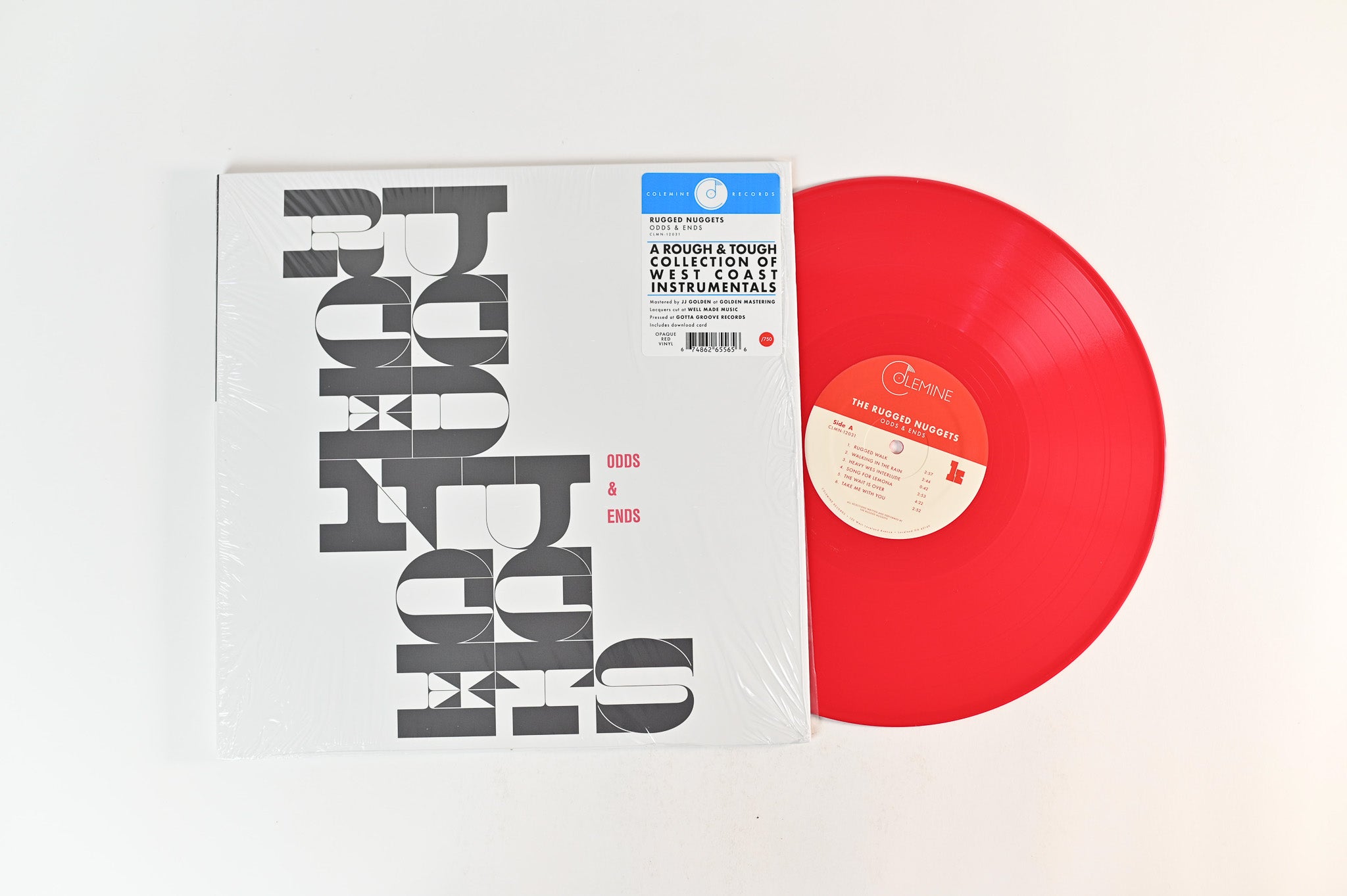 The Rugged Nuggets - Odds & Ends on Colemine Ltd Opaque Red