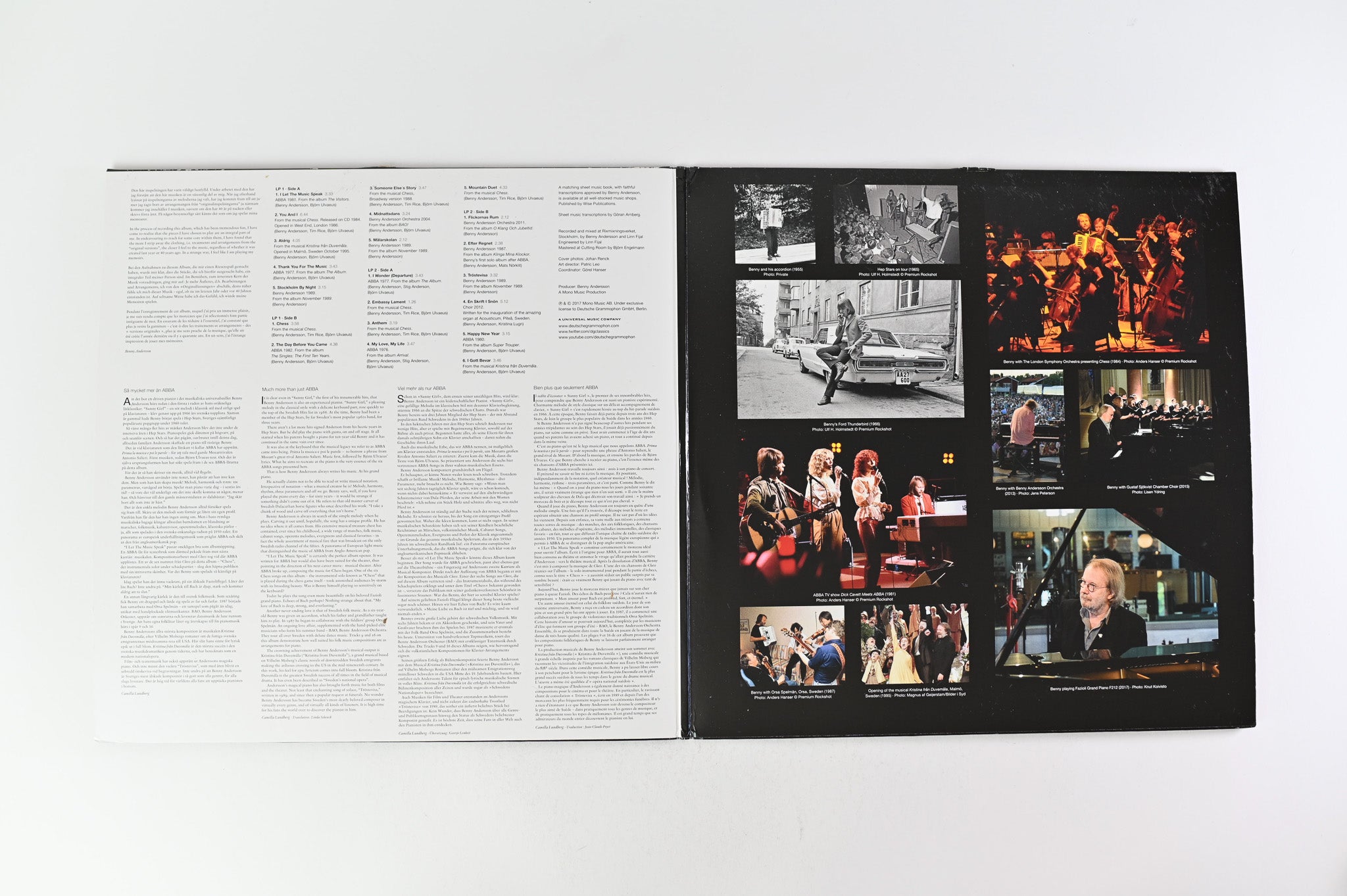 Benny Andersson - Piano on Deutsche Grammophon