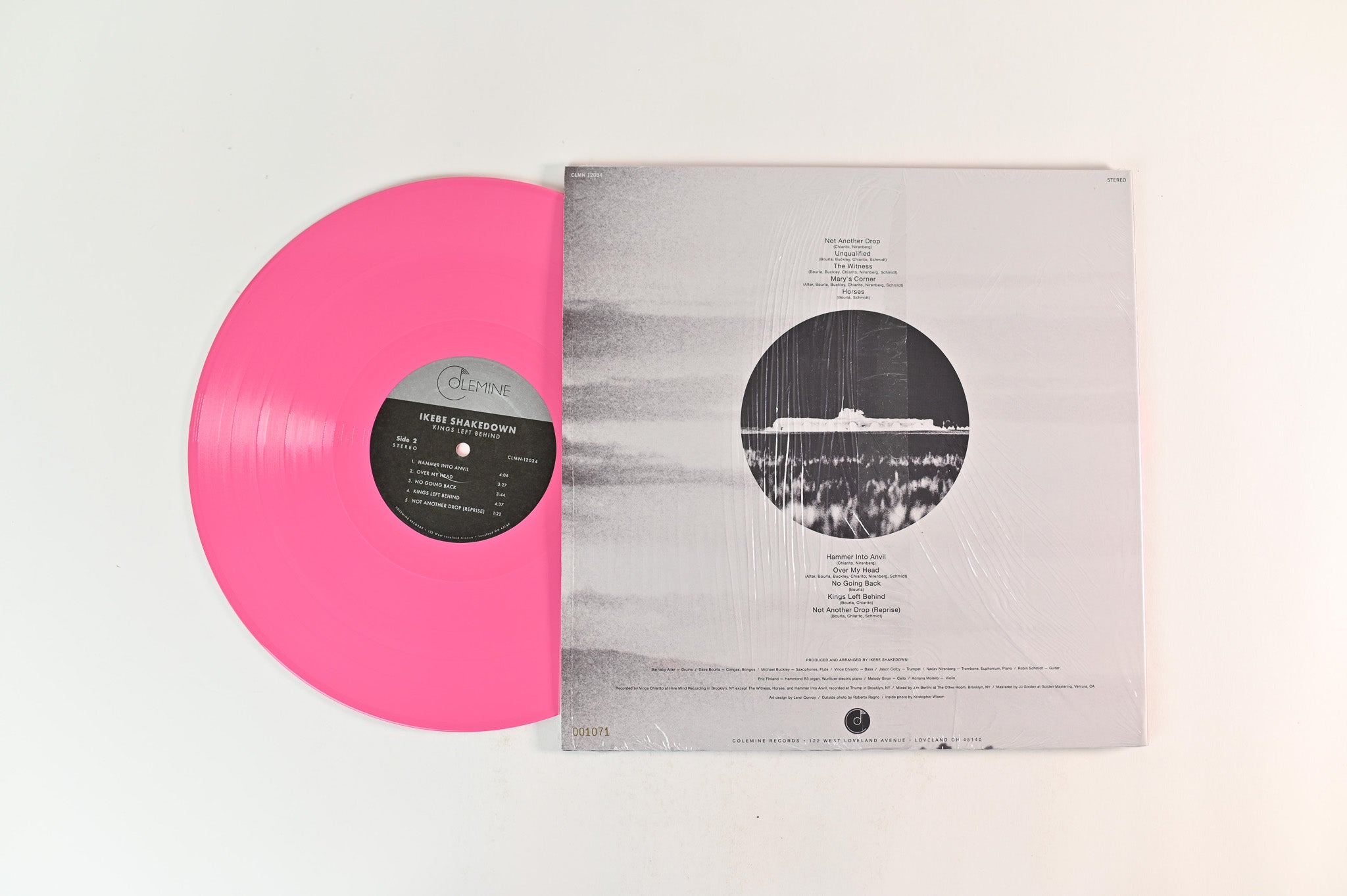 Ikebe Shakedown - Kings Left Behind on Colemine Ltd Numbered Pink Vinyl