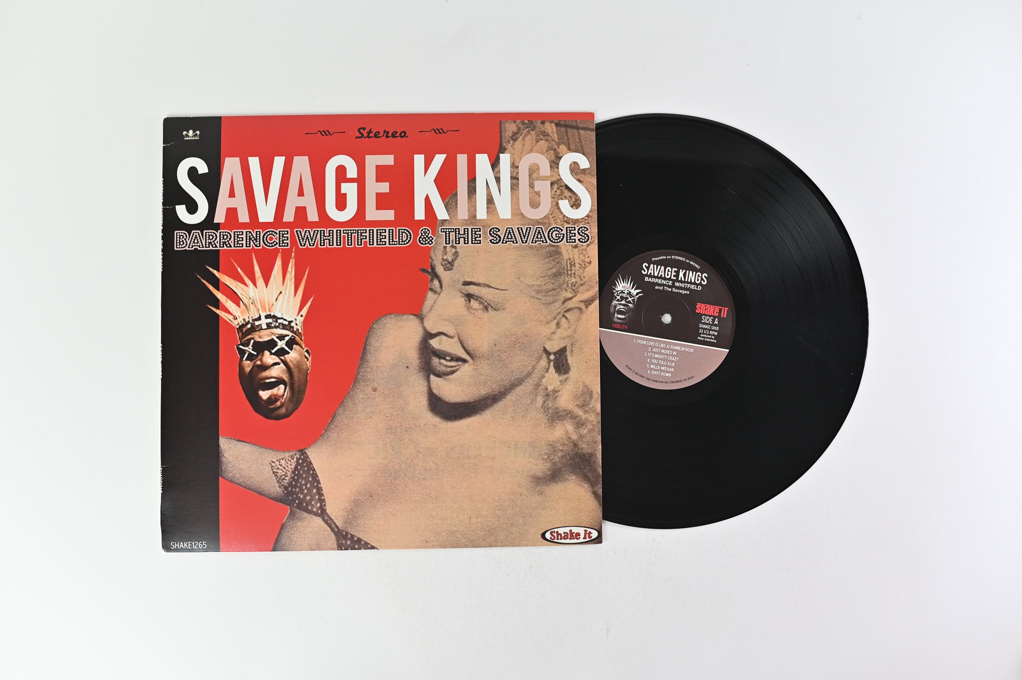 Barrence Whitfield & The Savages – Savage Kings on Shake It! Records